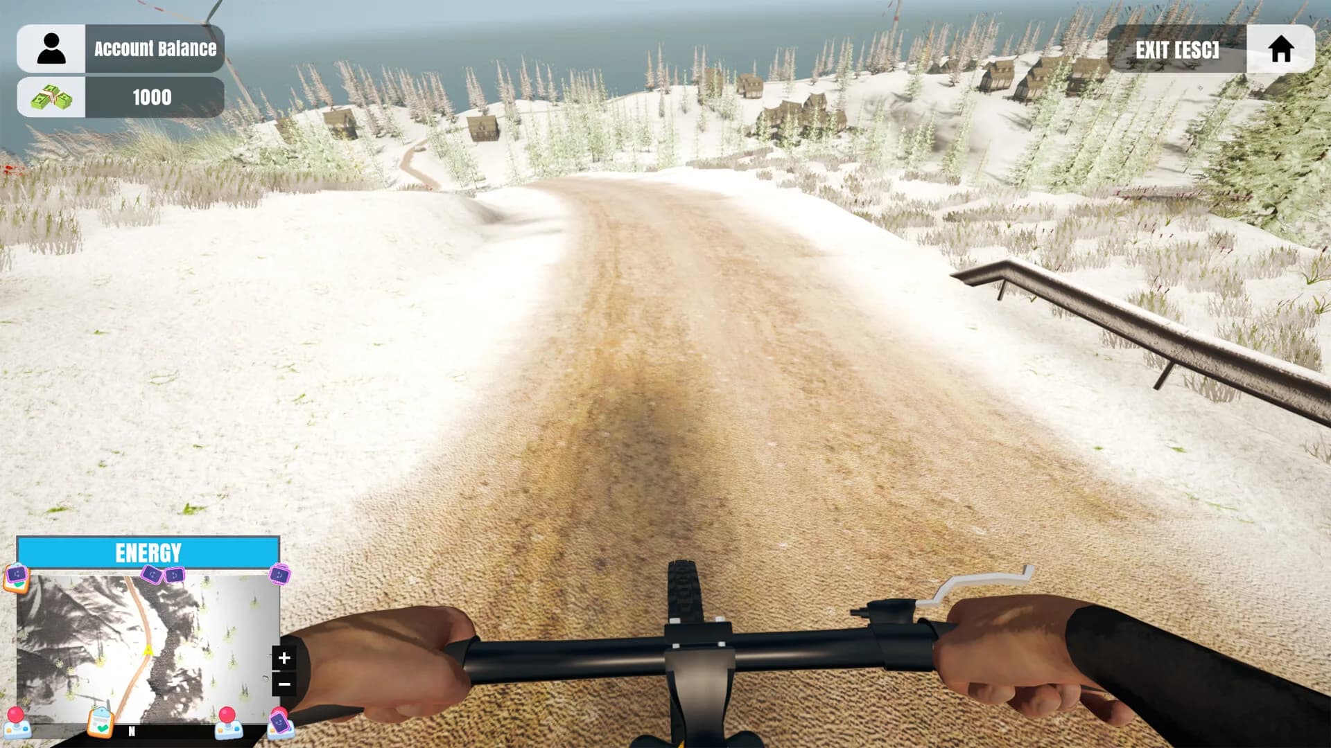 Mountain Bicycle Rider Simulator görsel 3