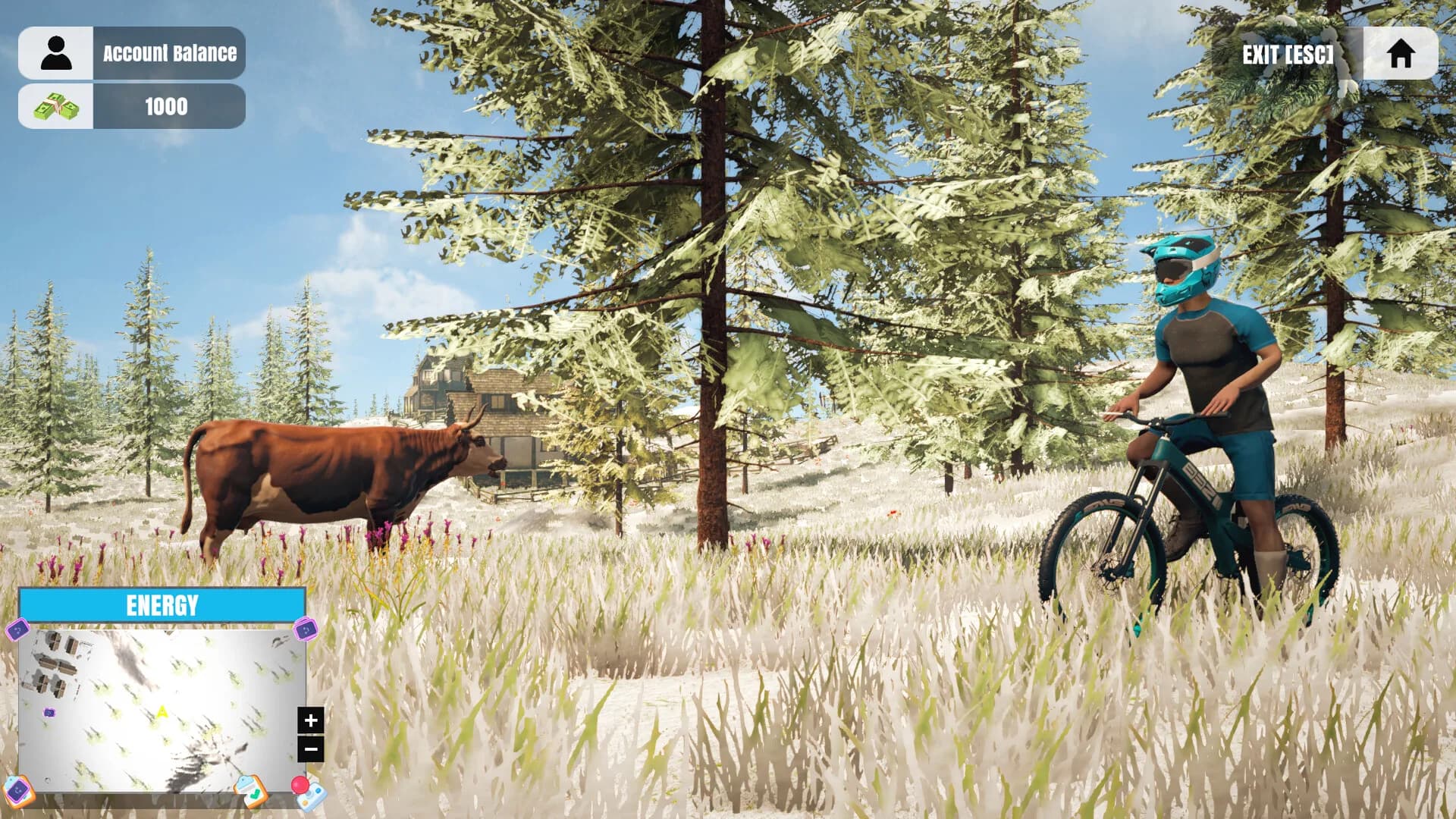Mountain Bicycle Rider Simulator görsel 4