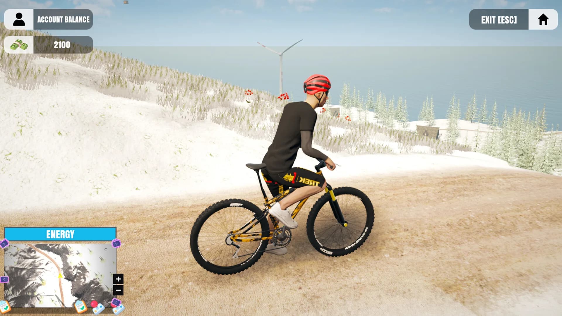 Mountain Bicycle Rider Simulator görsel 6