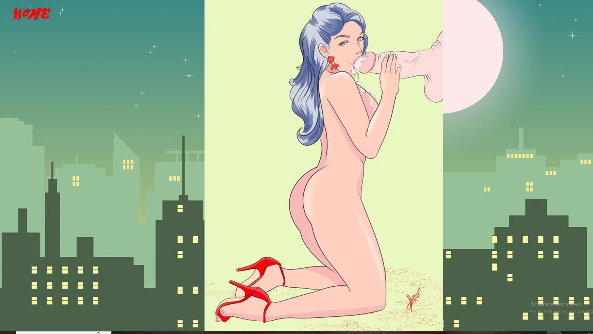 Voyeur Sex Toons görsel 6