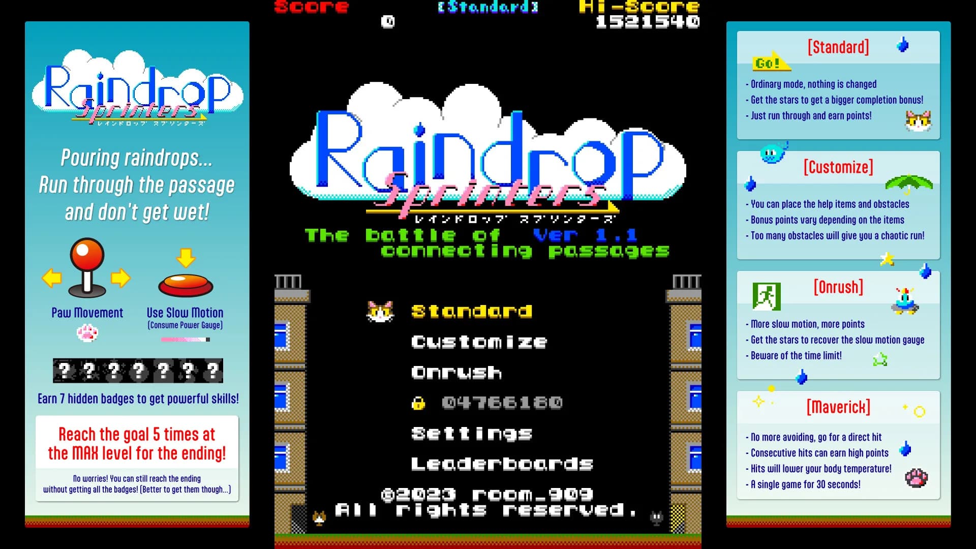 Raindrop Sprinters görsel 2