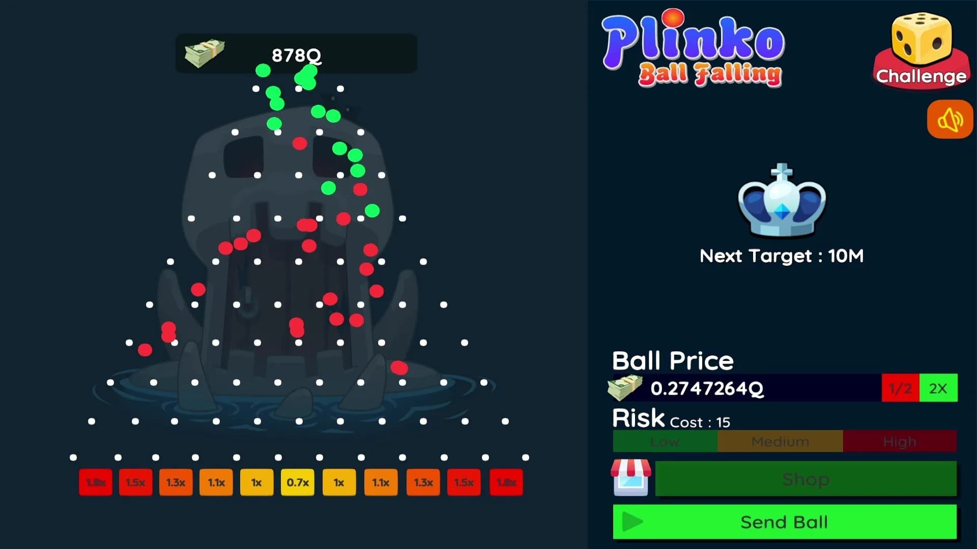 Plinko : Ball Falling 3D-2D görsel 2