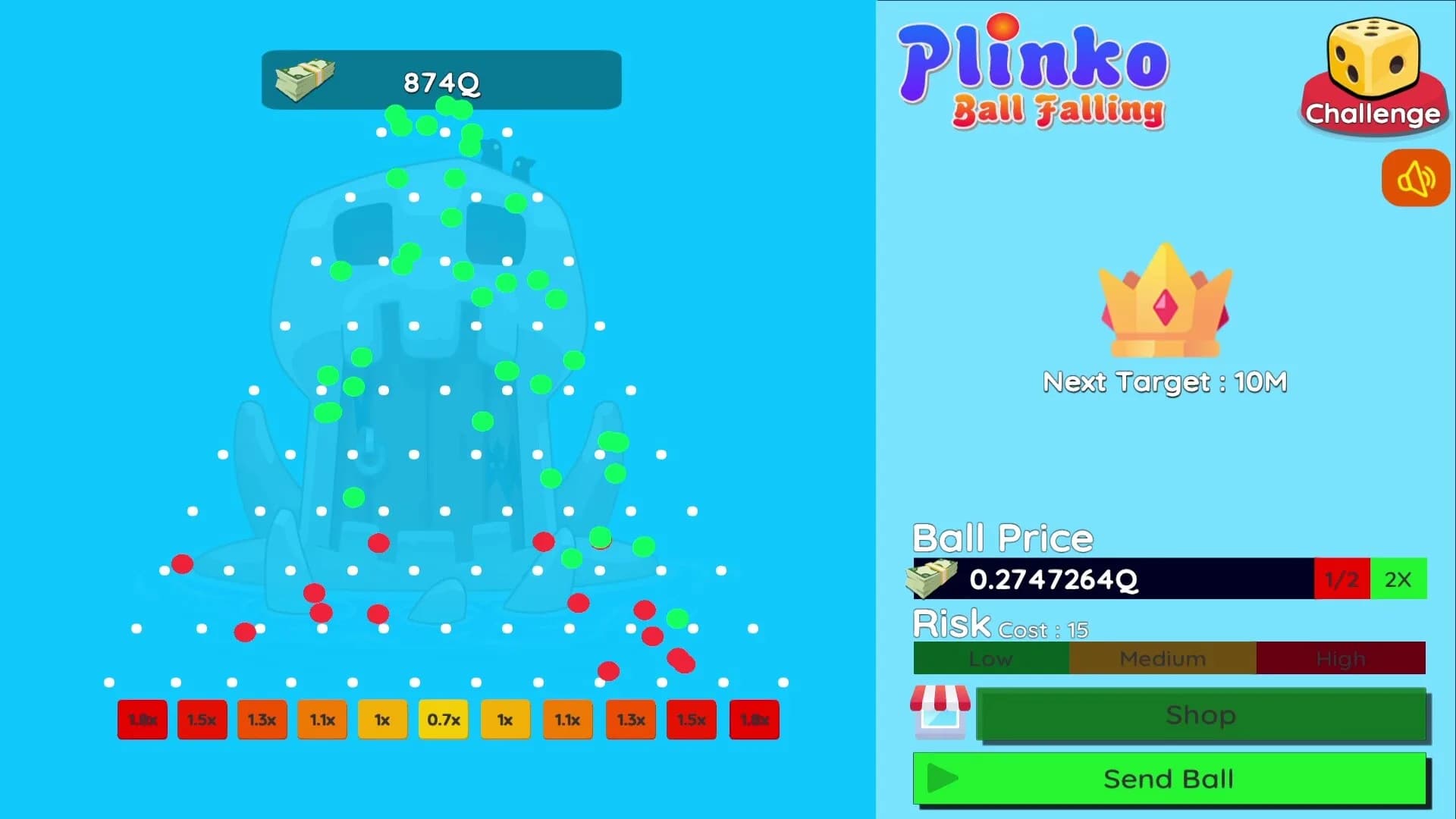 Plinko : Ball Falling 3D-2D görsel 5