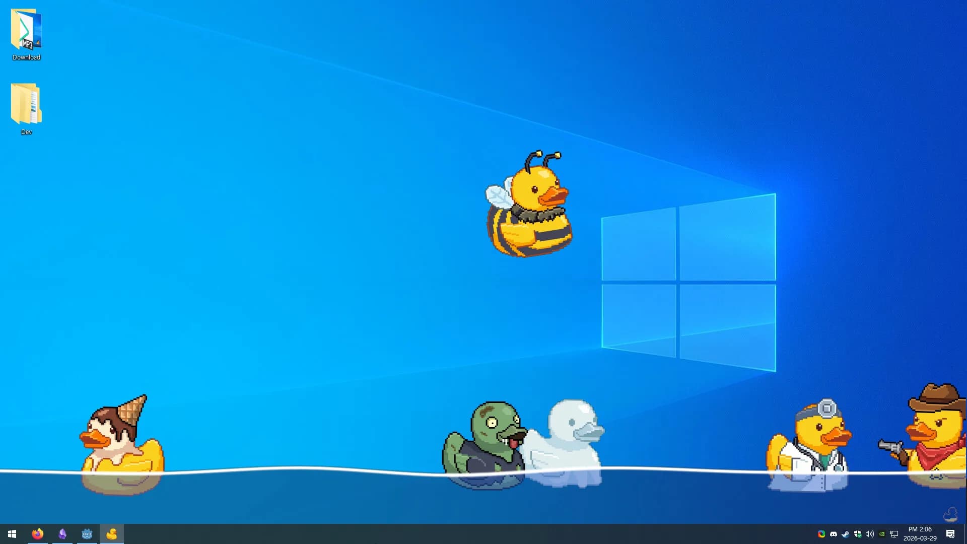Tiny Ducks: Desktop Bath görsel 2