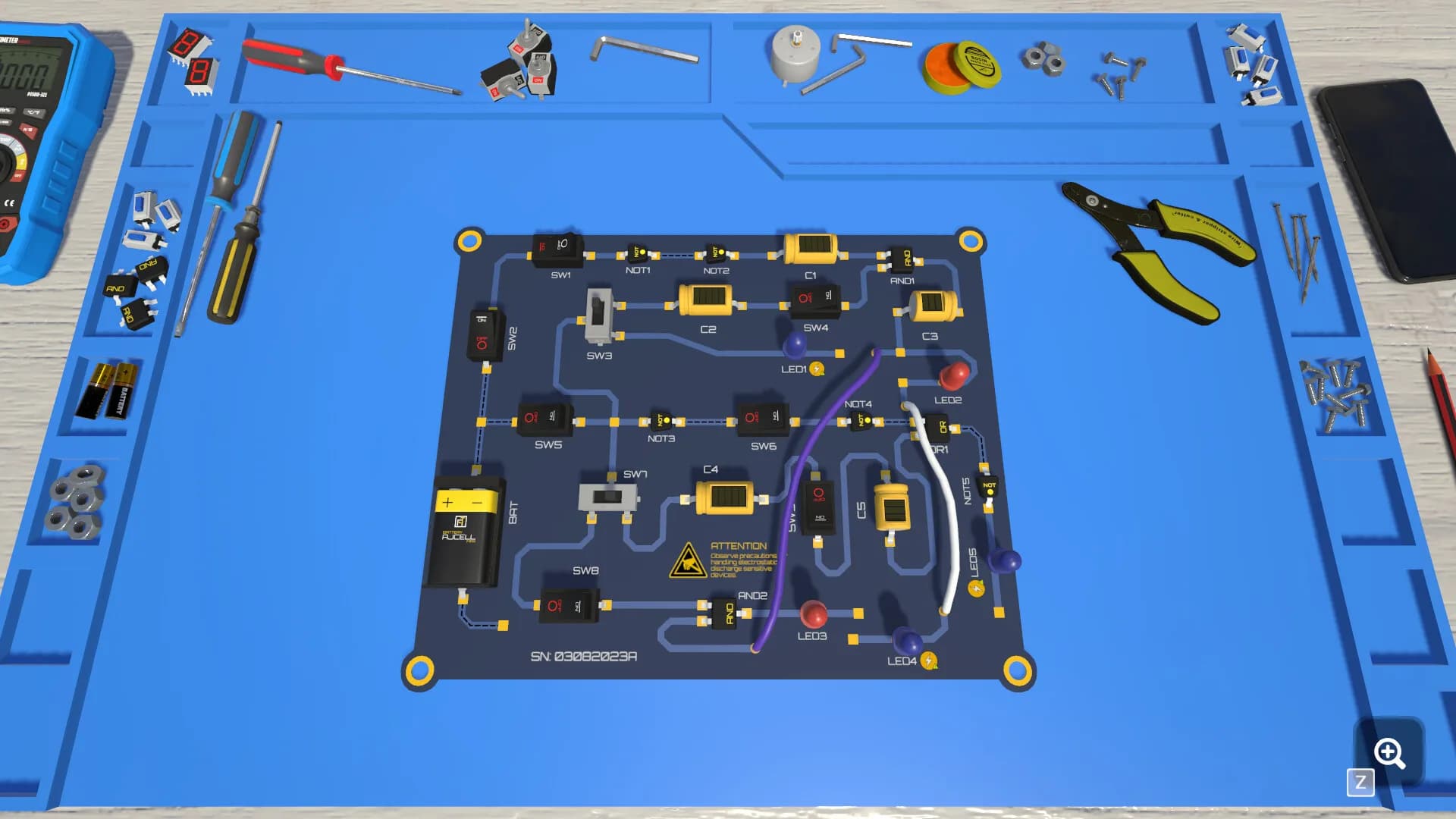 Electronics Puzzle Lab görsel 6
