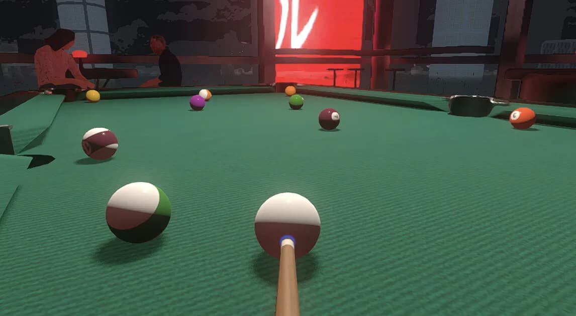 Friends Play Pool görsel 3
