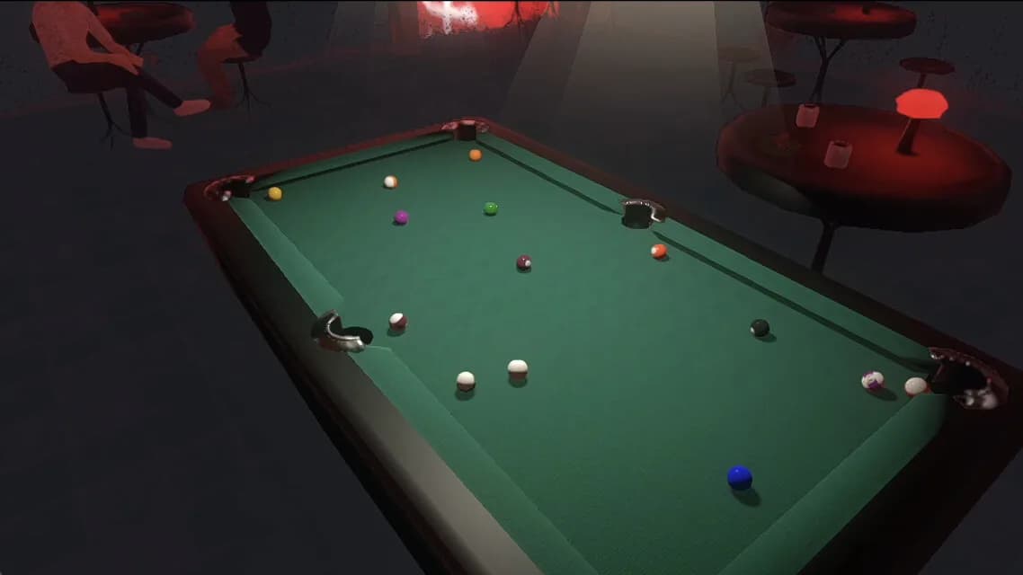 Friends Play Pool görsel 6