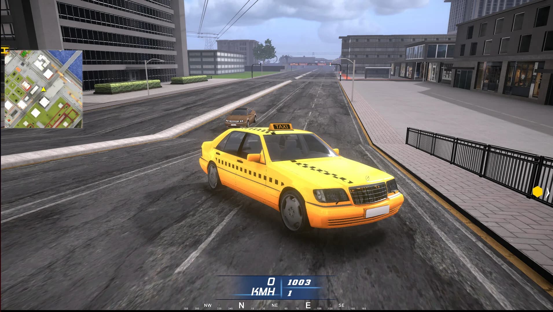 Taxi Simulator in City görsel 12