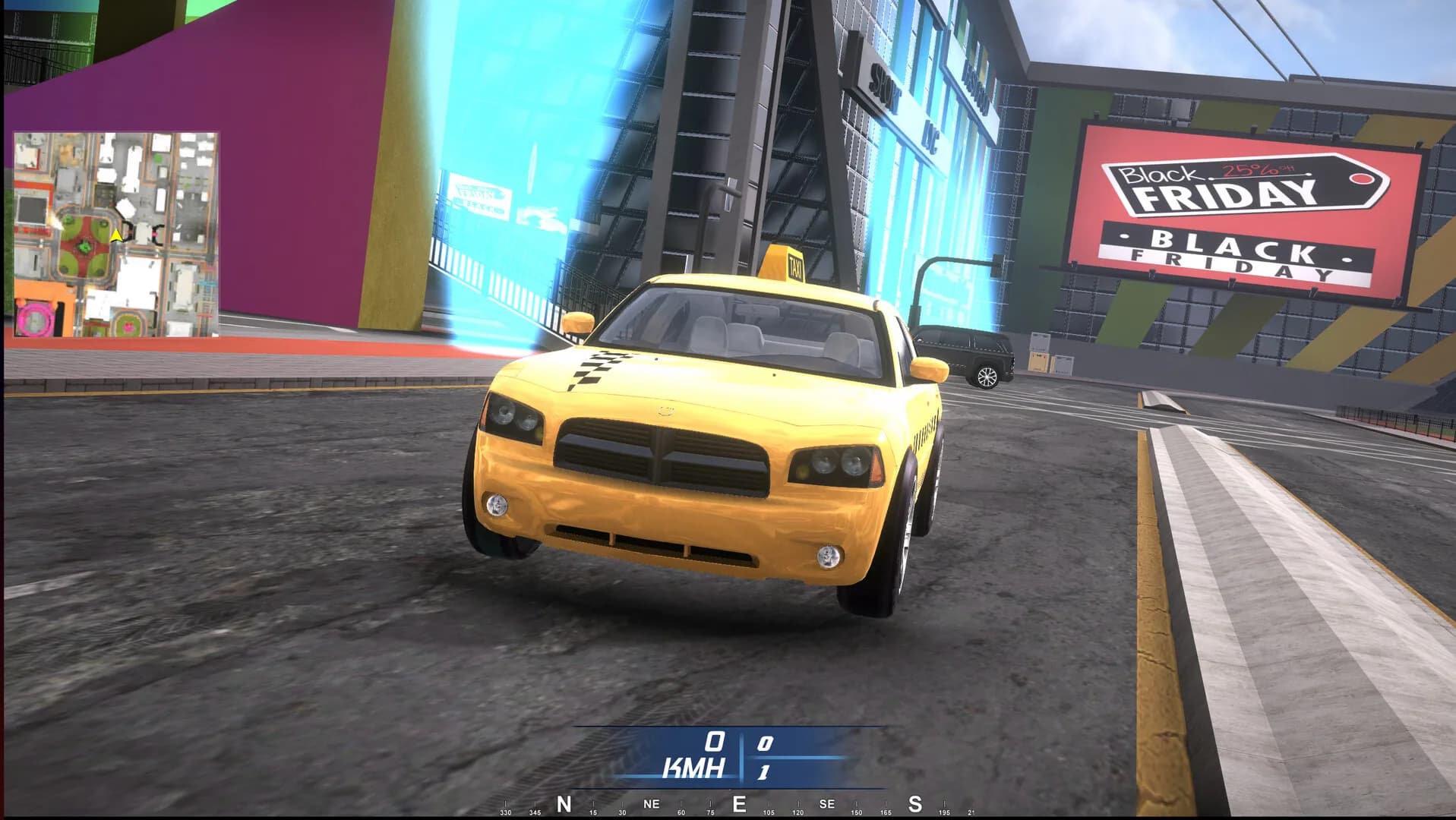 Taxi Simulator in City görsel 13