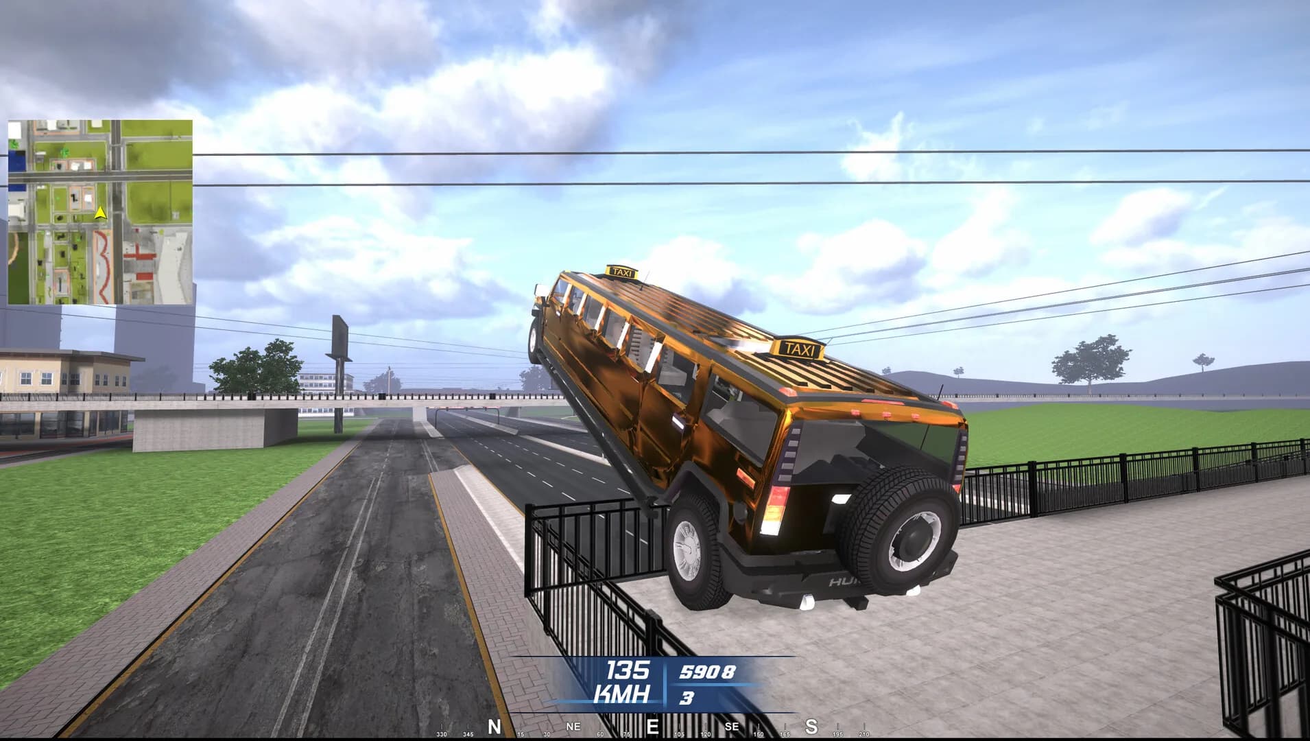 Taxi Simulator in City görsel 6
