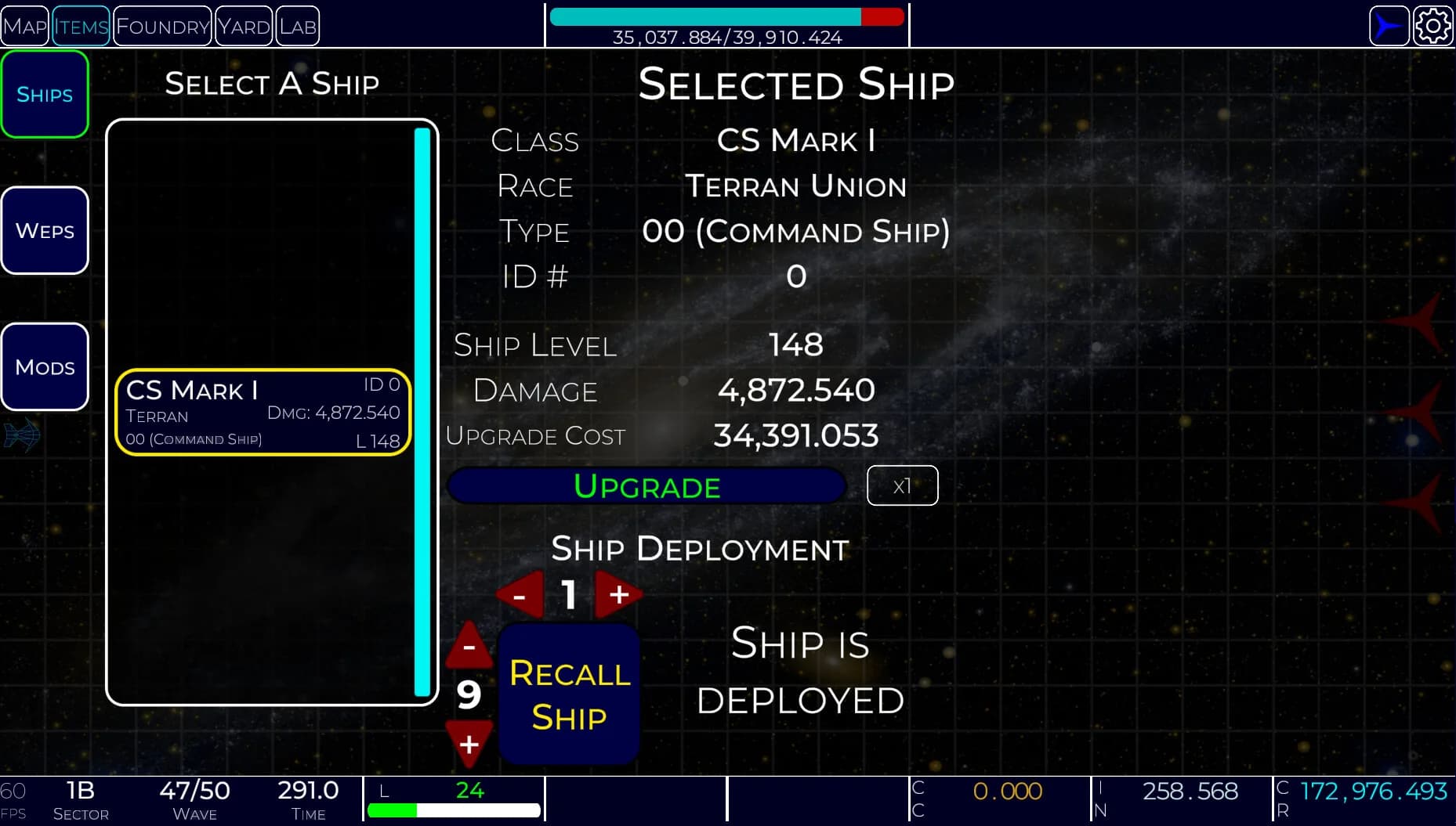 Idle Space Navy görsel 3
