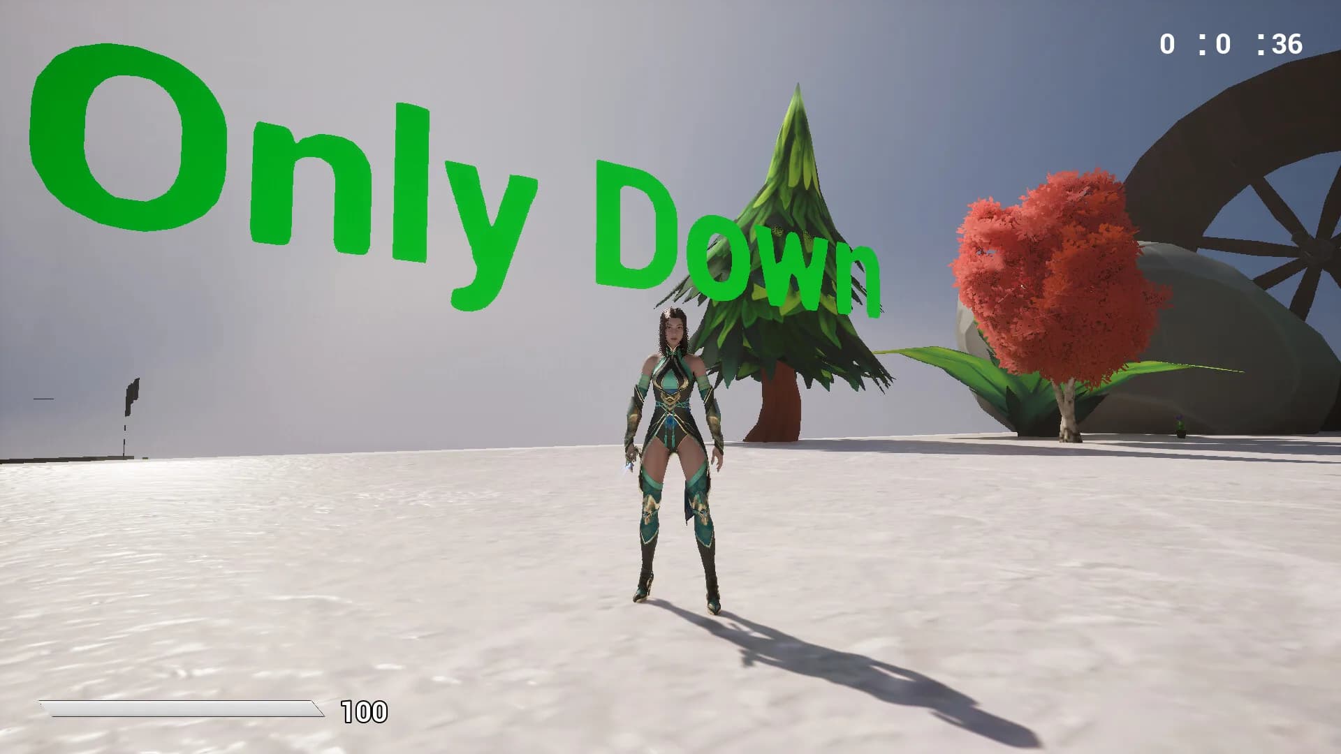 只有向下 Only Down görsel 2