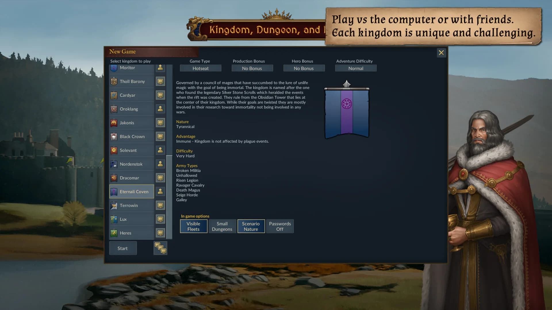 Kingdom, Dungeon, and Hero görsel 2