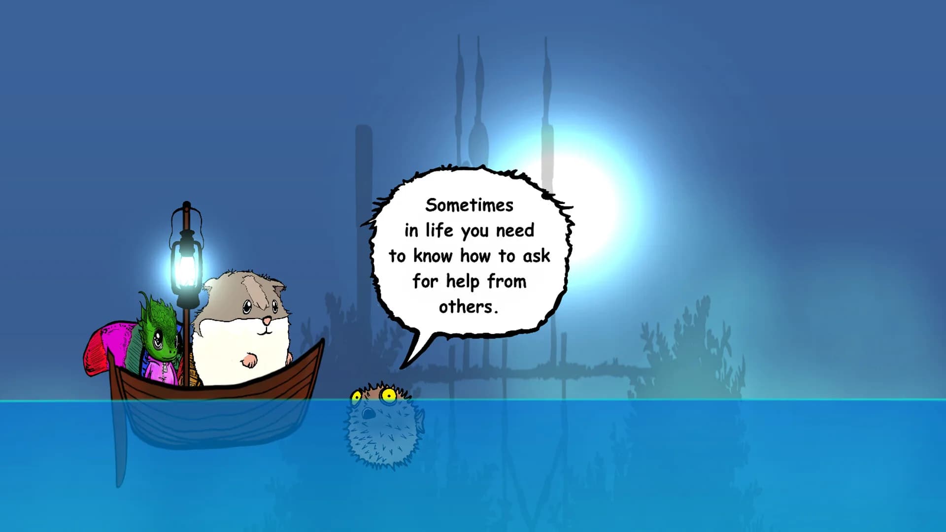 Visual novel for the kids: Lumi And Baby - Hamster And Baby Dragon görsel 12