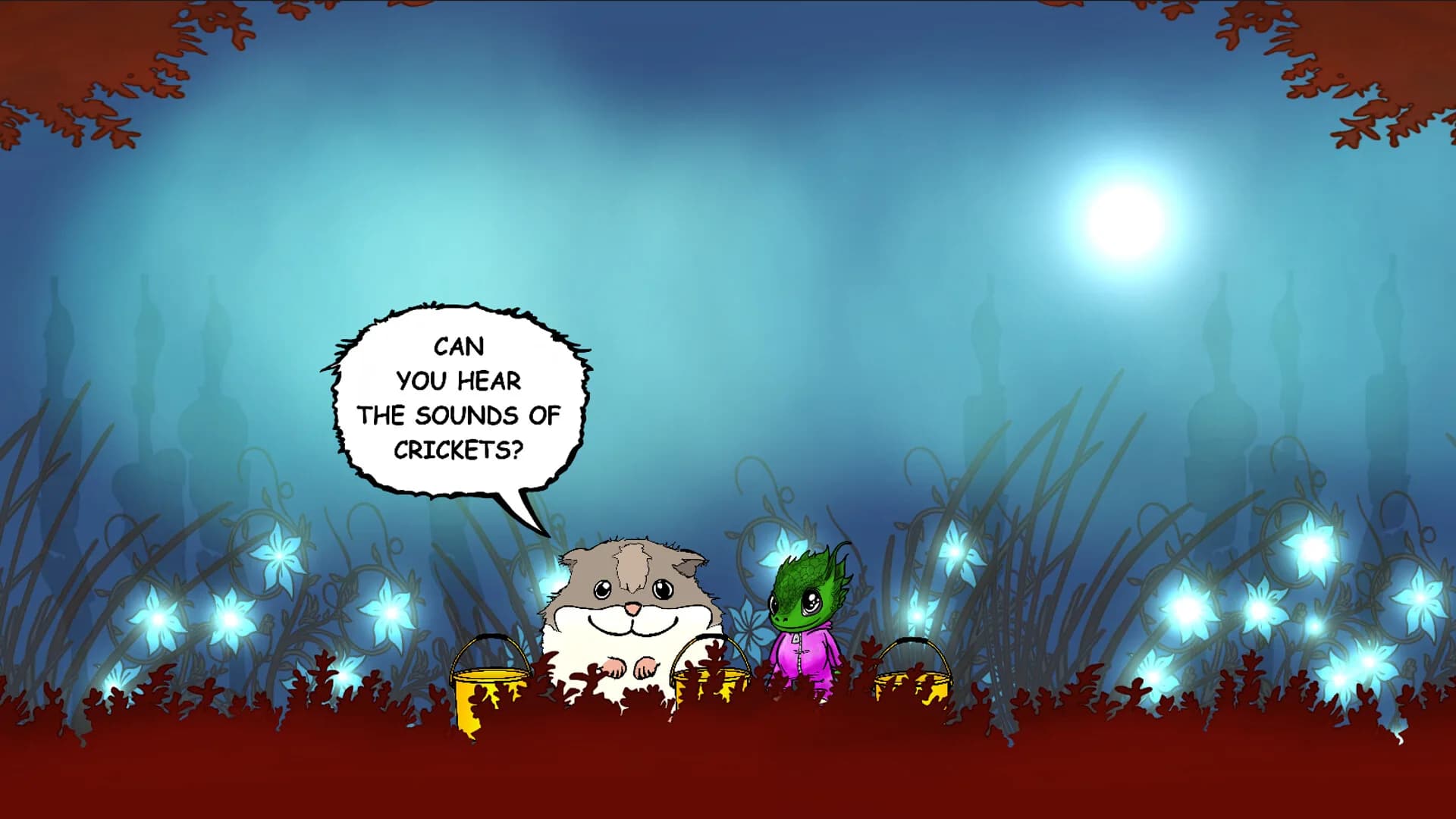 Visual novel for the kids: Lumi And Baby - Hamster And Baby Dragon görsel 14