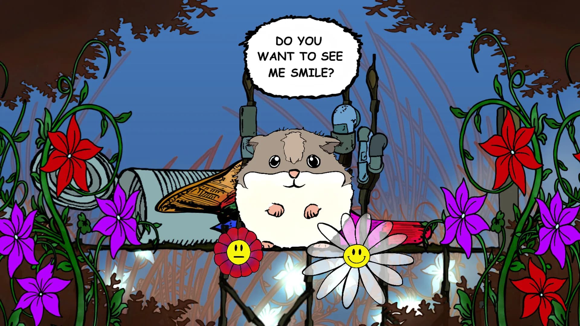 Visual novel for the kids: Lumi And Baby - Hamster And Baby Dragon görsel 6