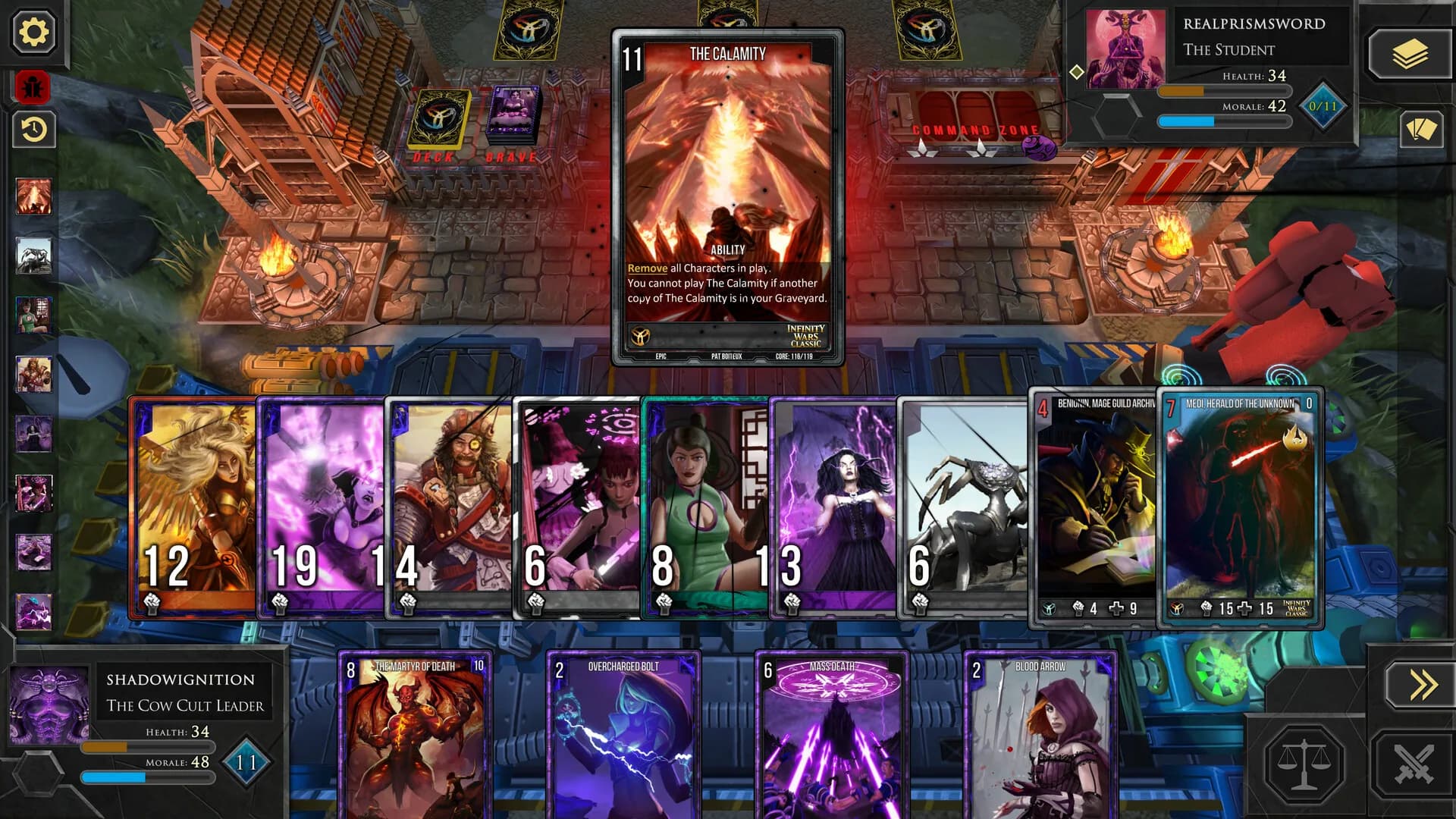 Infinity Wars: Animated Trading Card Game görsel 2
