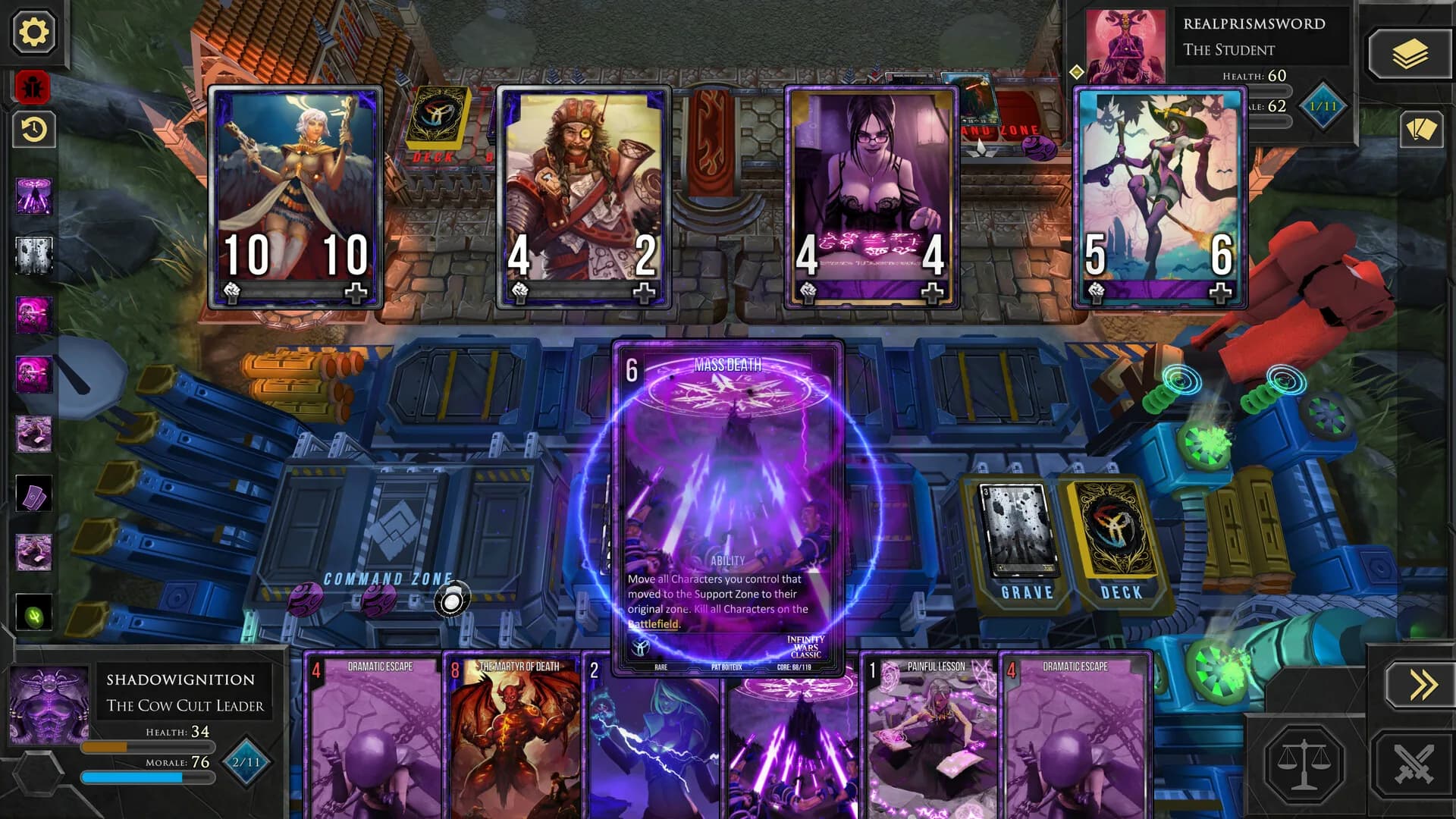 Infinity Wars: Animated Trading Card Game görsel 3