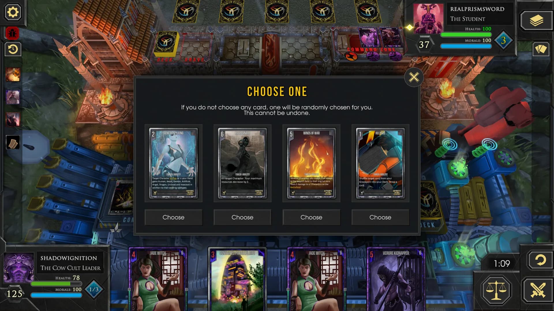 Infinity Wars: Animated Trading Card Game görsel 9