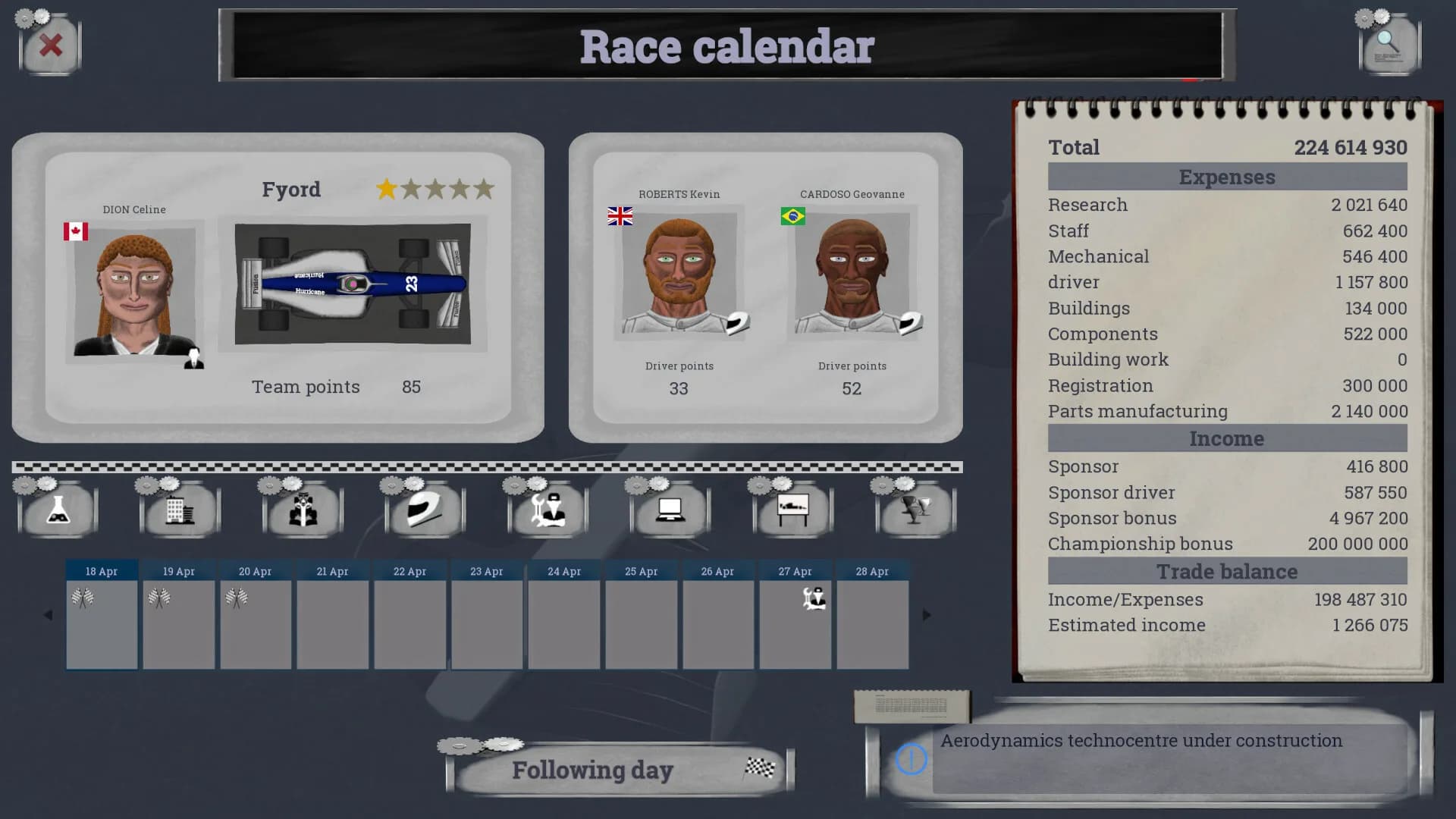 Race Manager görsel 4