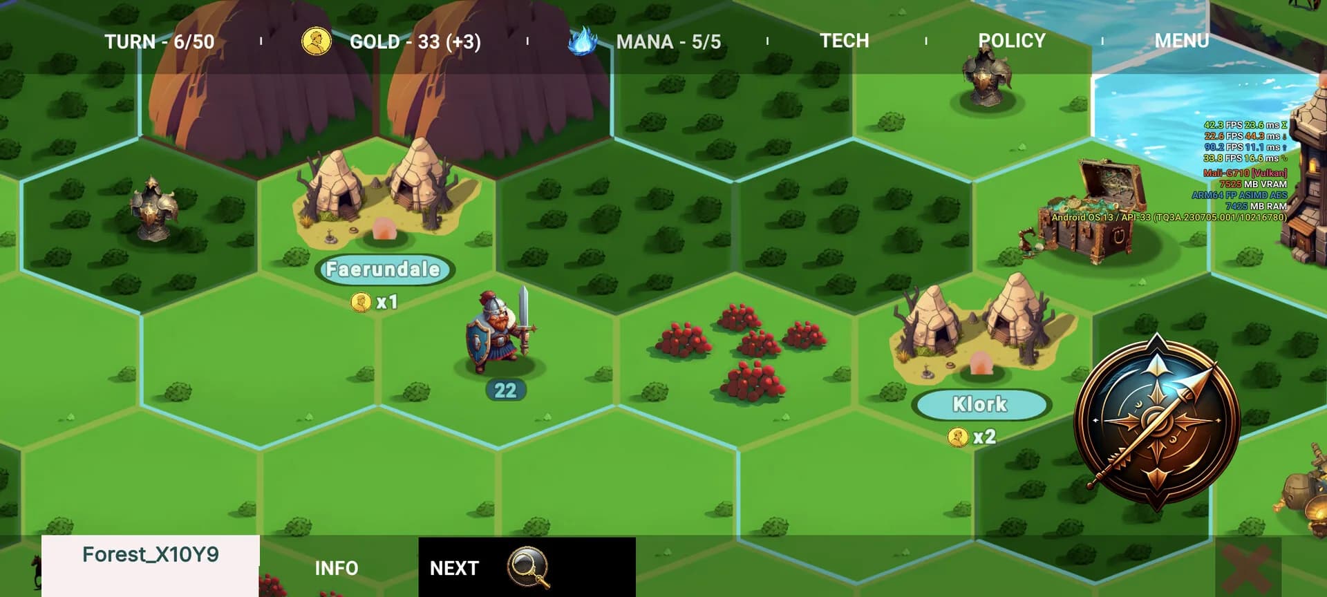 Magic And Dragons : 4X Battle görsel 2