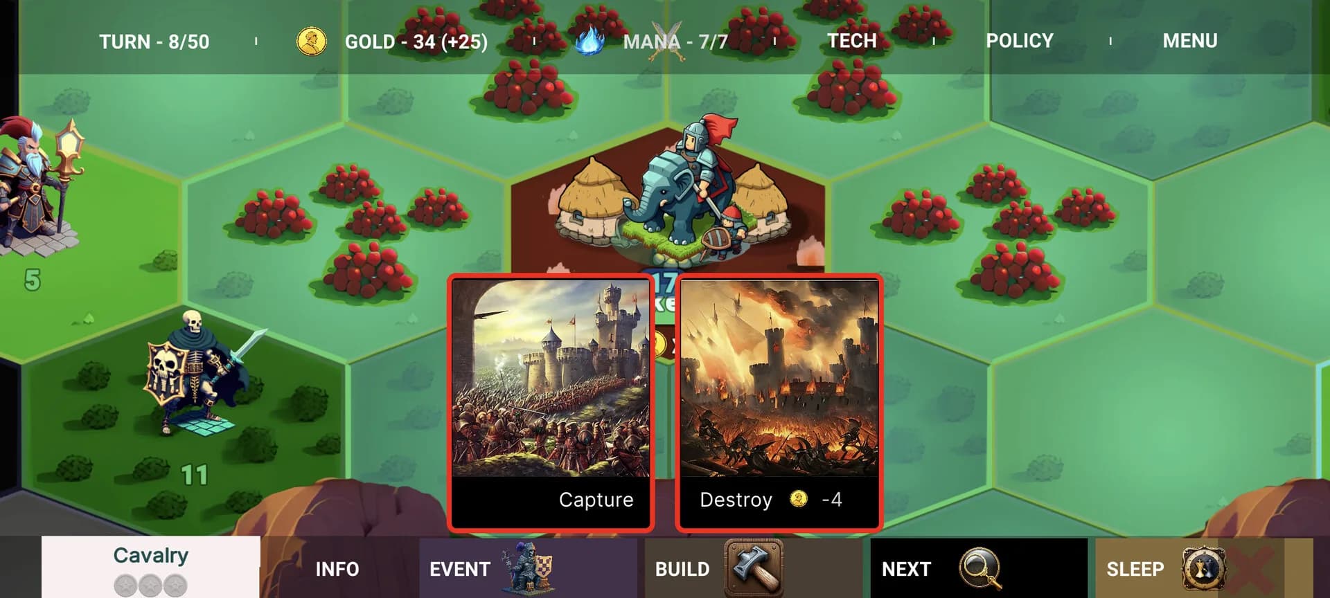 Magic And Dragons : 4X Battle görsel 7