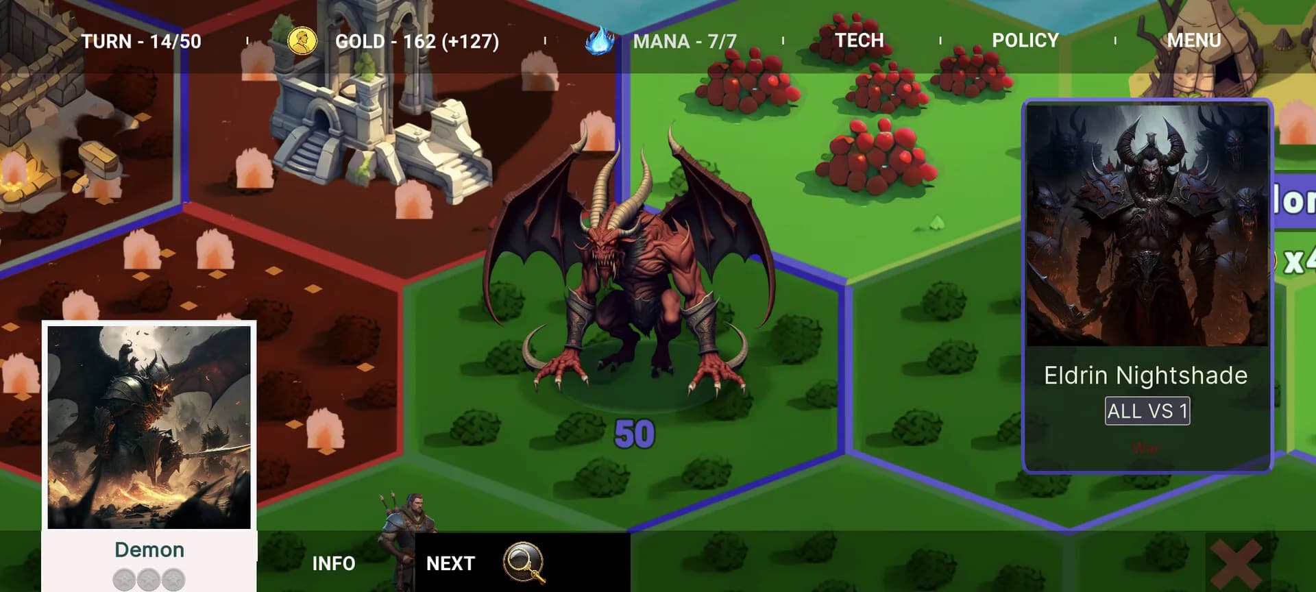 Magic And Dragons : 4X Battle görsel 8