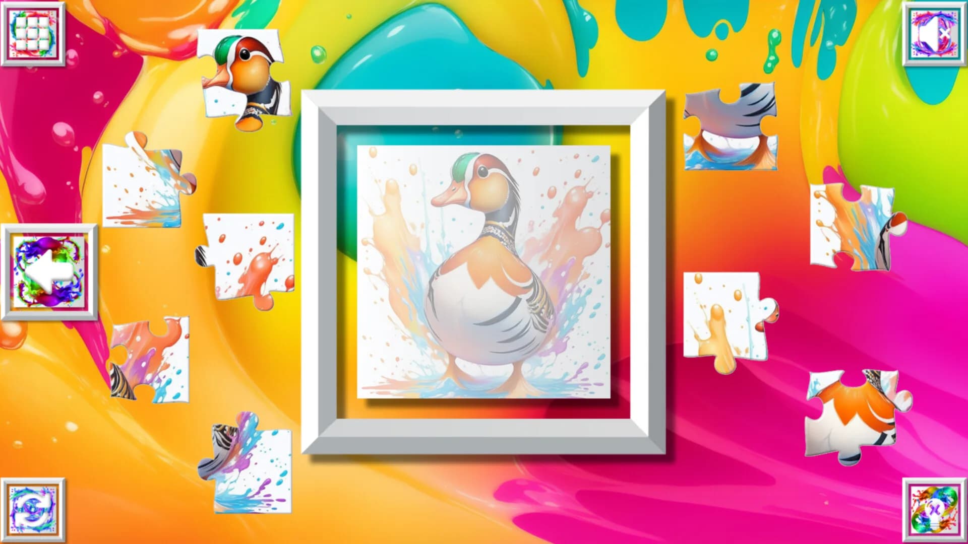 Color Splash: Birds görsel 2
