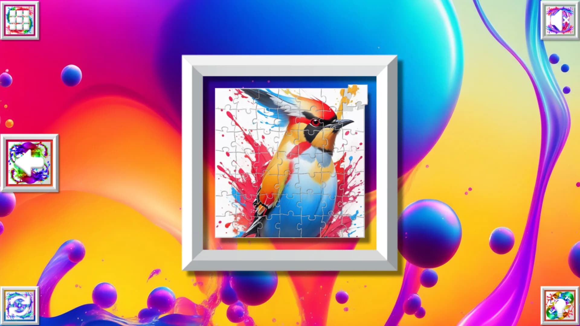 Color Splash: Birds görsel 7