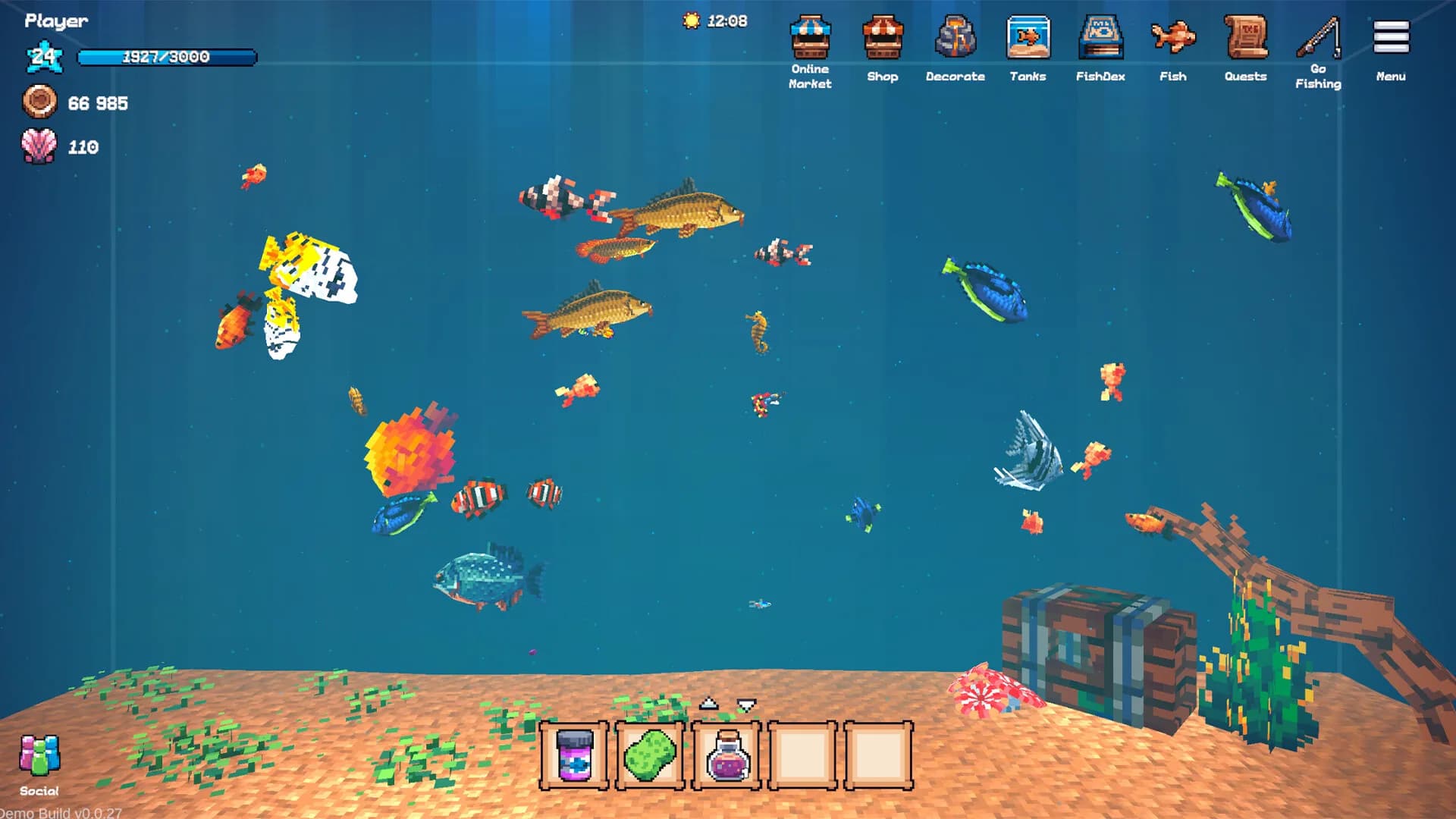 Tiny Aquarium: Social Fishkeeping görsel 2