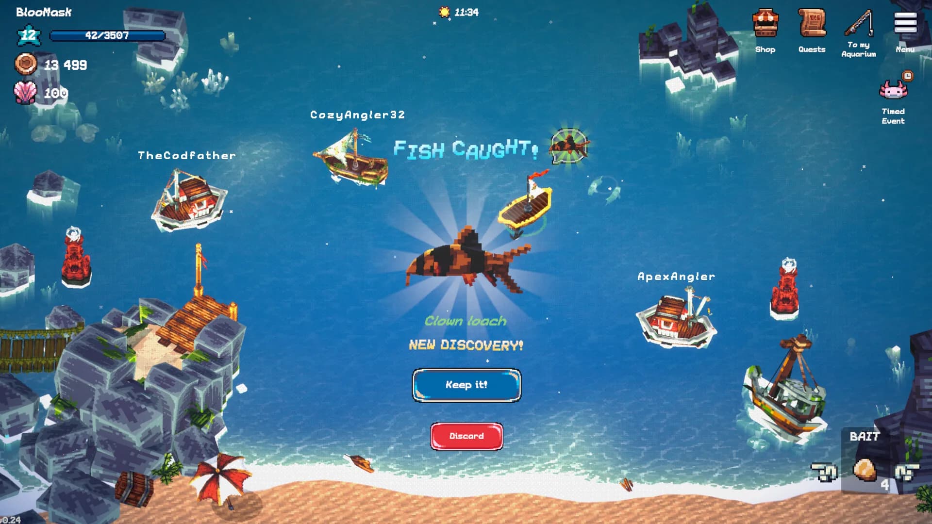 Tiny Aquarium: Social Fishkeeping görsel 5