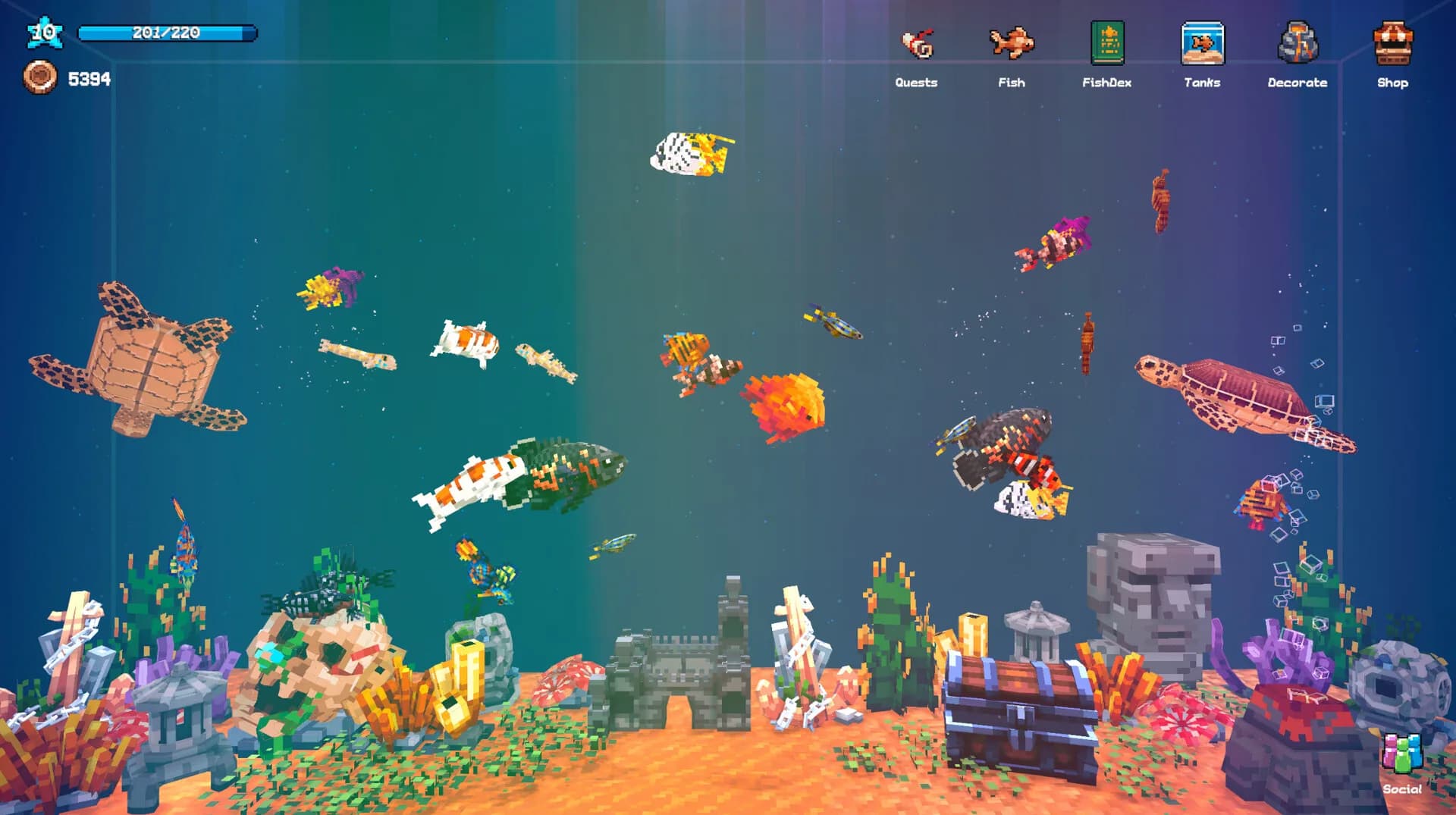 Tiny Aquarium: Social Fishkeeping görsel 7