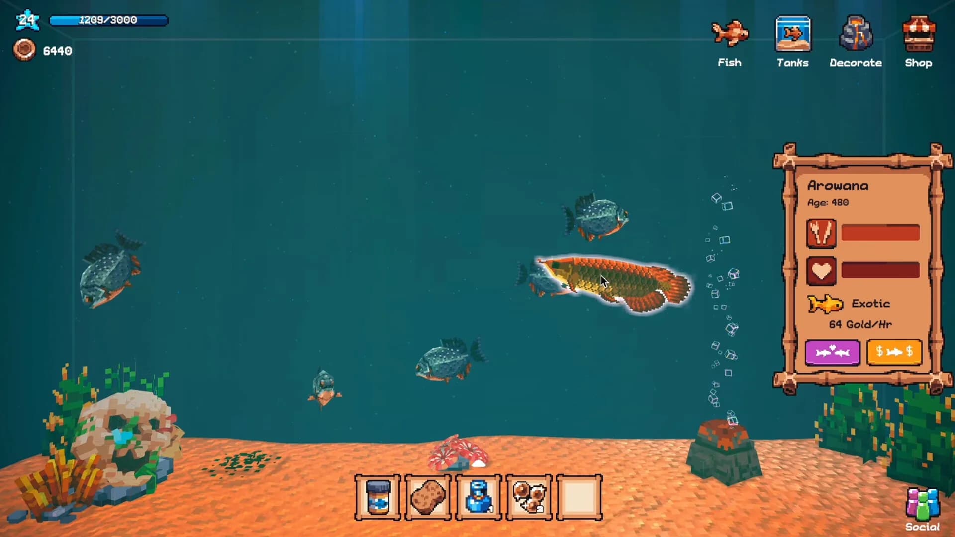 Tiny Aquarium: Social Fishkeeping görsel 10