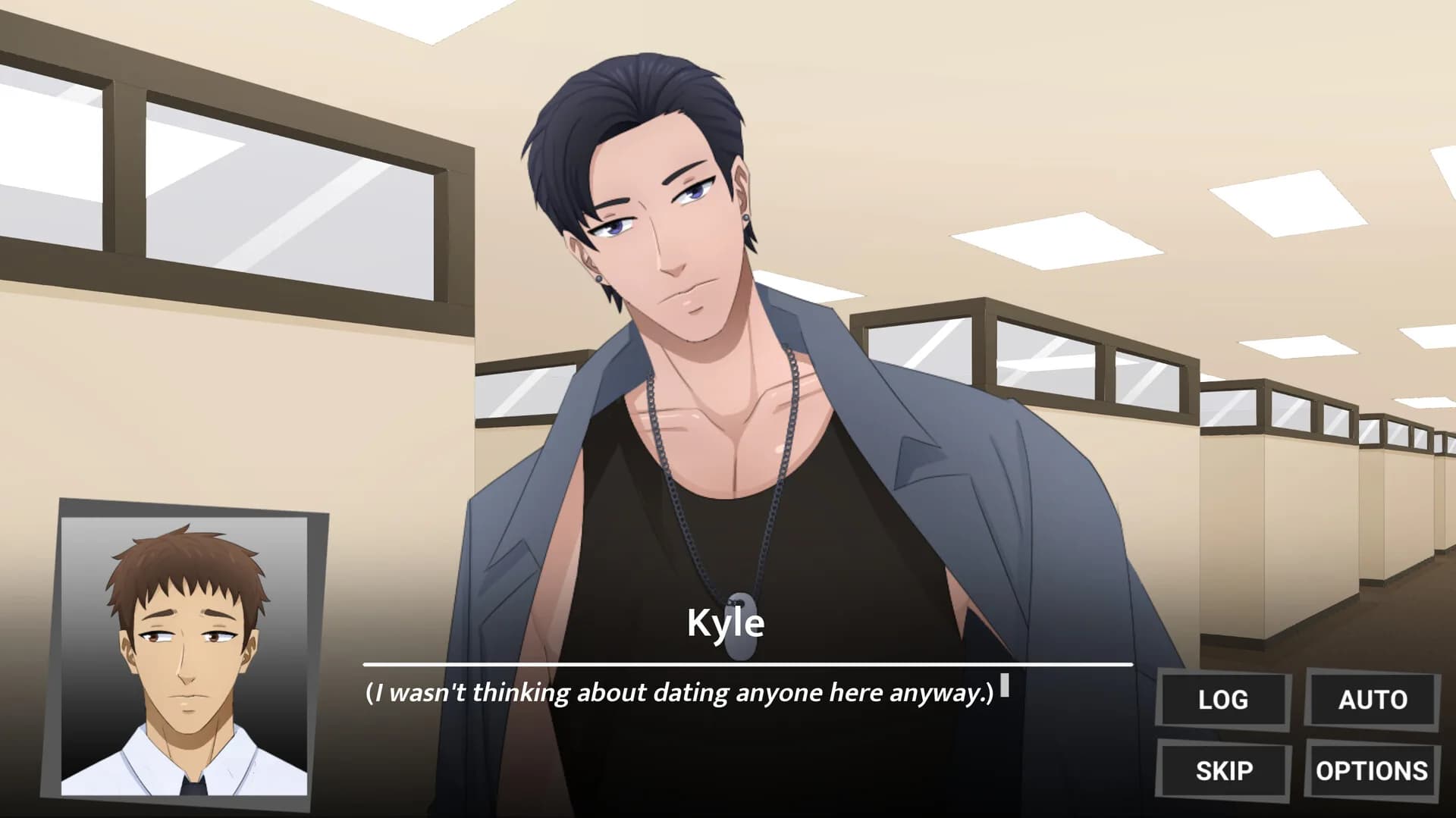 My Douchey Boss Has a Gentle Twin Brother?! - BL Visual Novel görsel 6