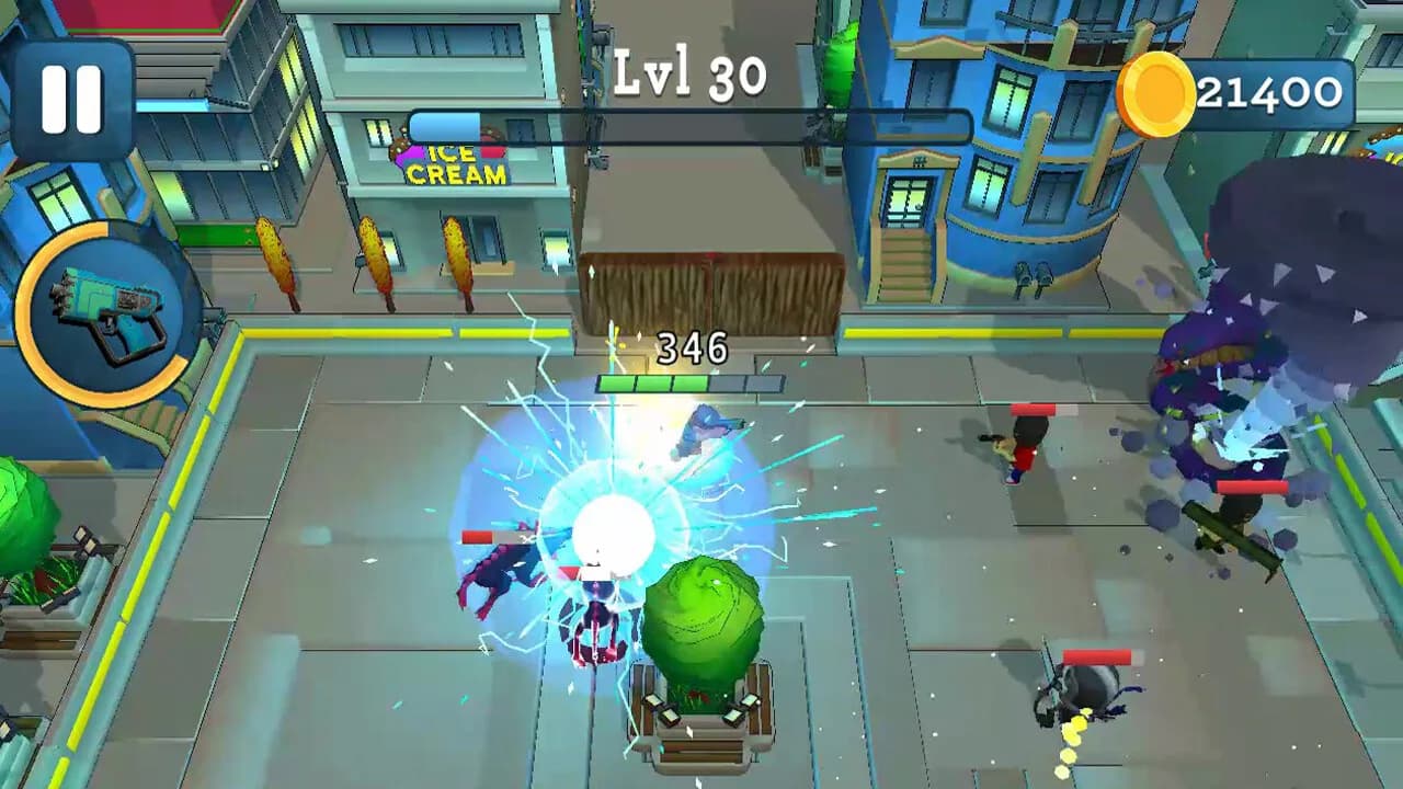 Rogue City: Casual Top Down Shooter görsel 4