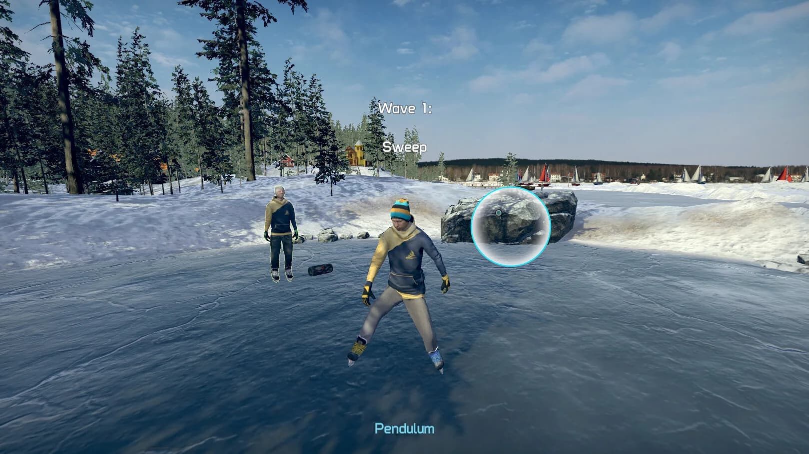Freestyle Ice Skater görsel 4