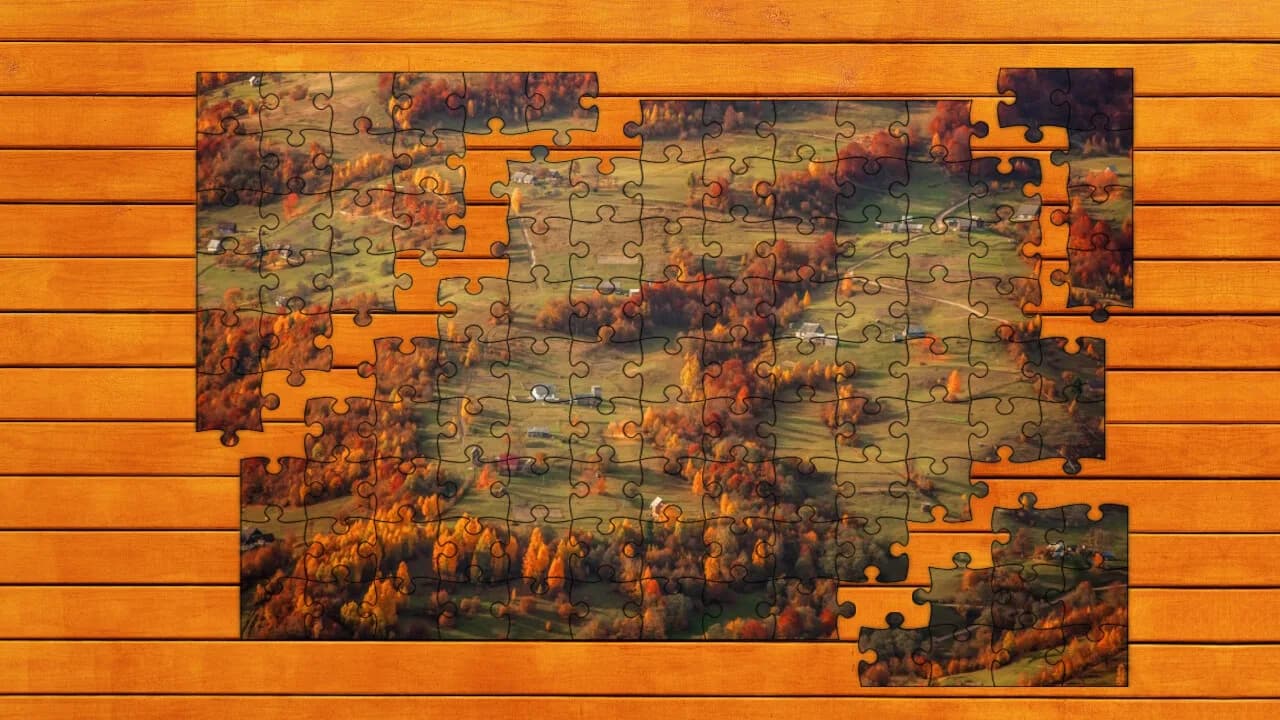 Golden Leaf Jigsaw Puzzles görsel 6