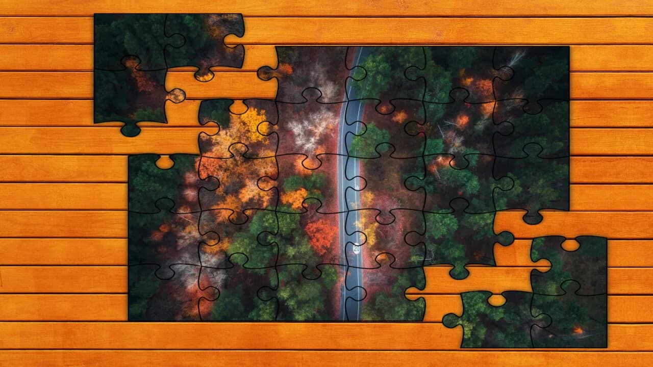 Golden Leaf Jigsaw Puzzles görsel 7