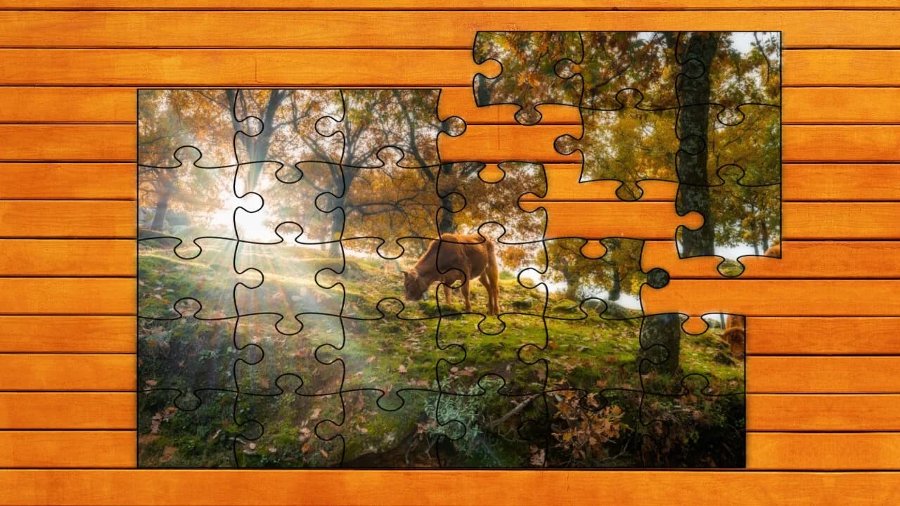 Golden Leaf Jigsaw Puzzles görsel 9