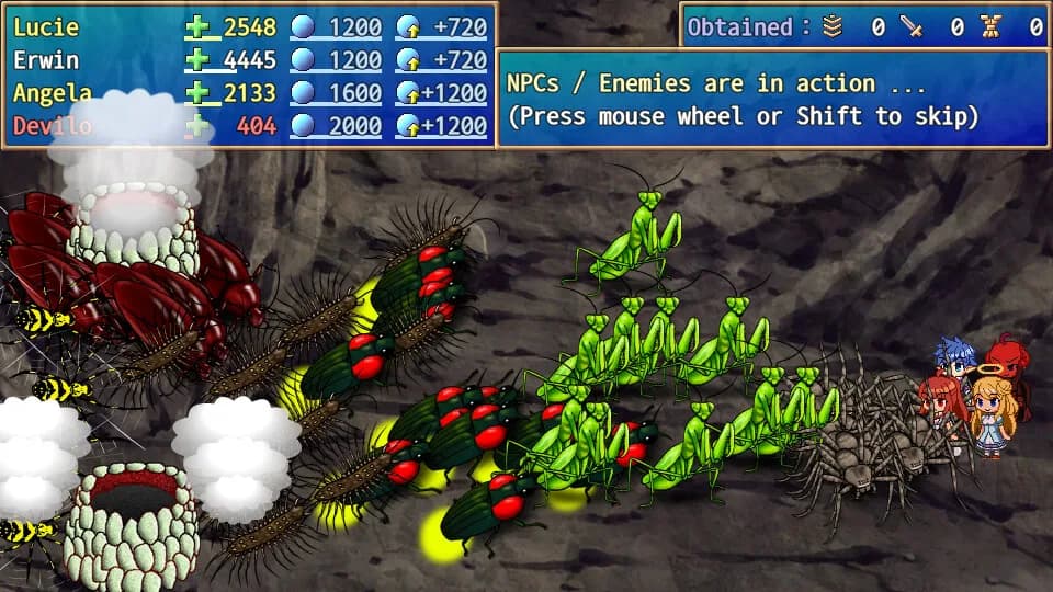 地底防衛軍 ～剣と魔法と虫の群れ～ görsel 3