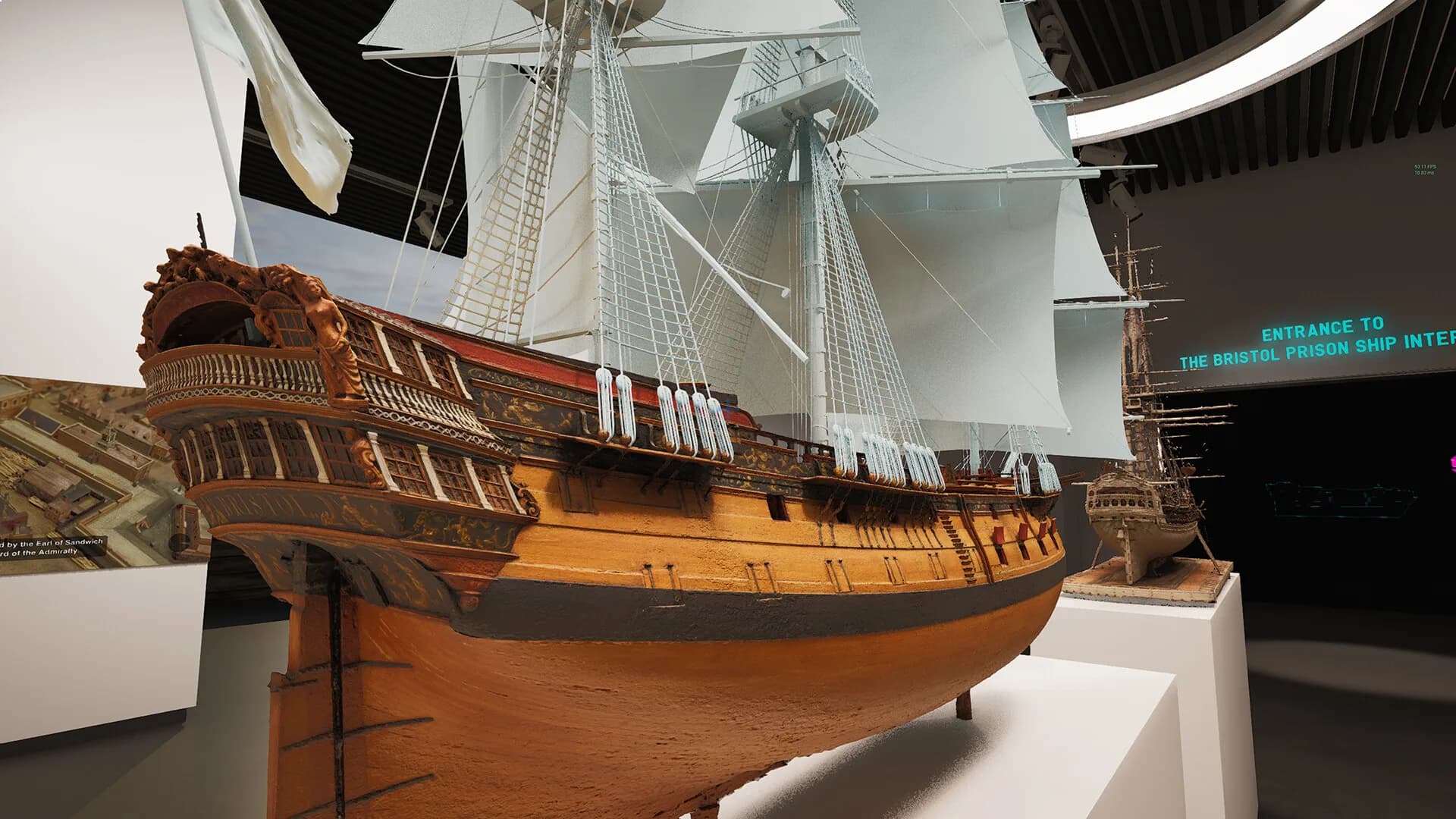 AGO BRISTOL 1775: From Warship to Prison Hulk görsel 2