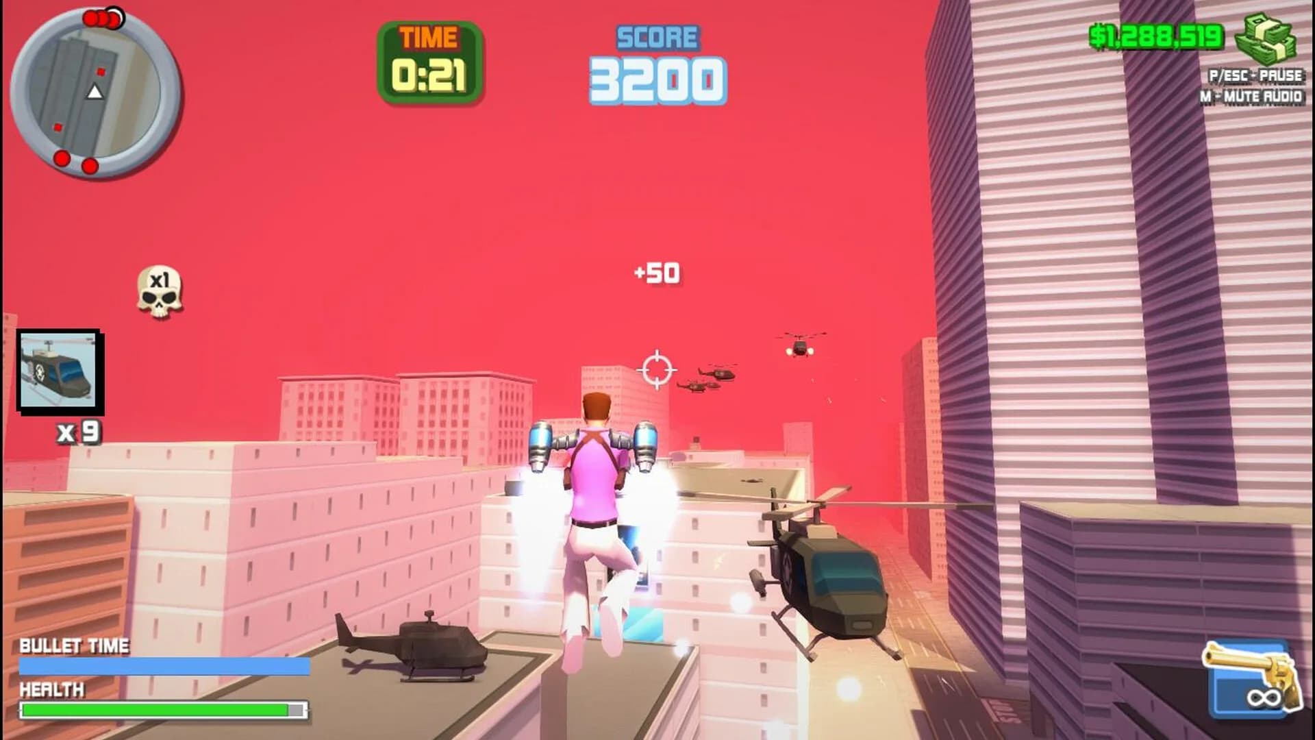 Sonny The Mad Man: Casual Arcade Shooter görsel 2