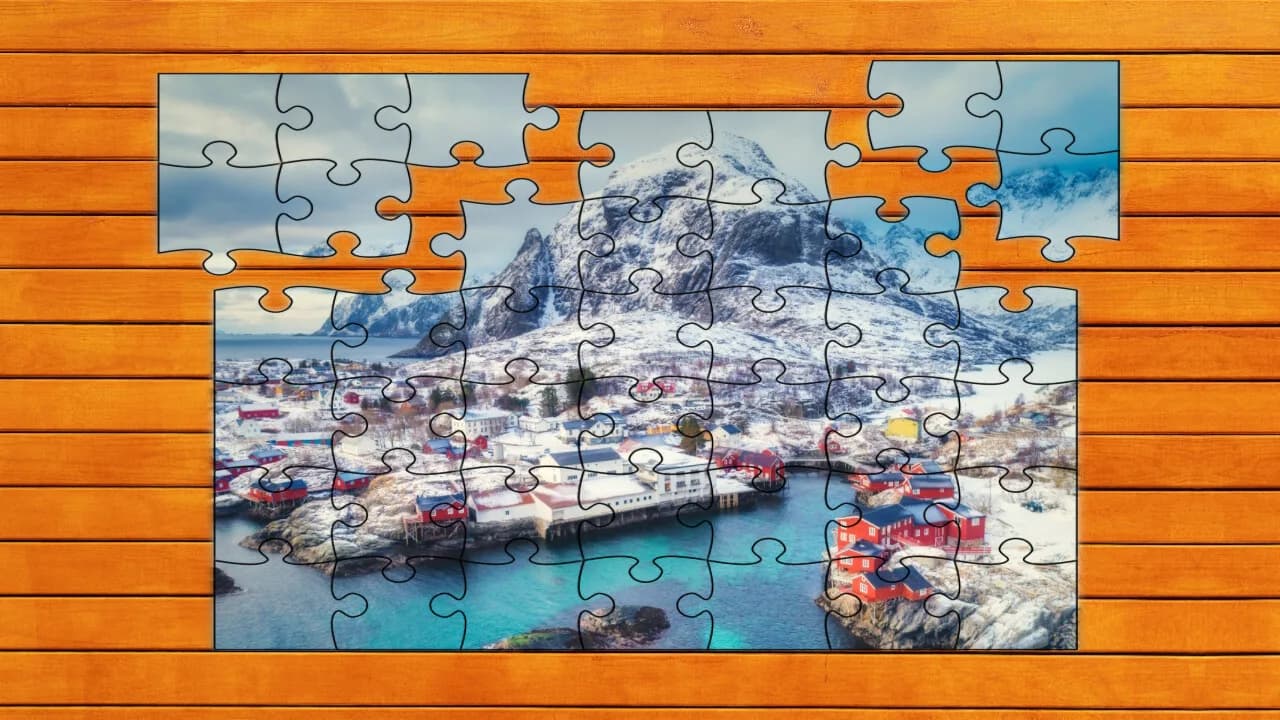 Aerial Nature Jigsaw Puzzles görsel 6