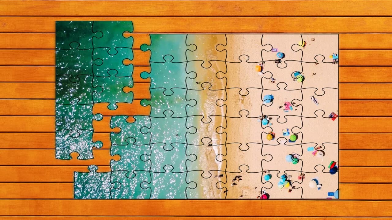 Aerial Nature Jigsaw Puzzles görsel 8