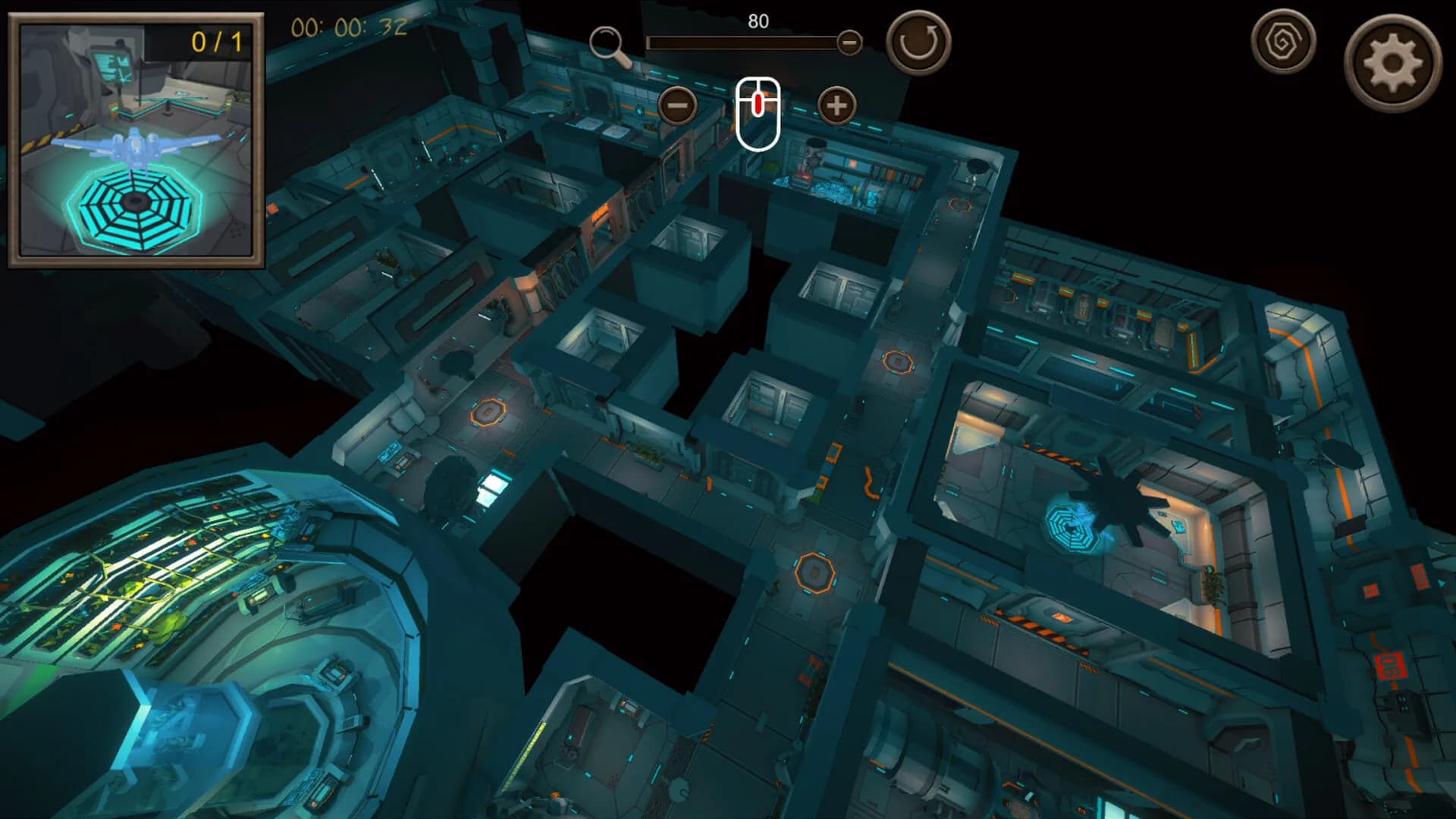 Hidden Space Top-Down 3D görsel 2