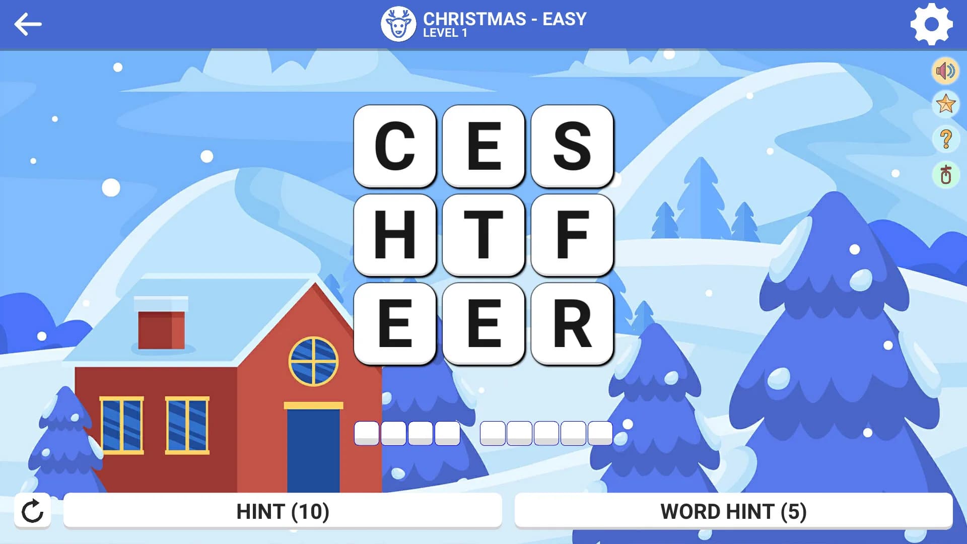 Square Word: Hello Winter!❄️ görsel 2