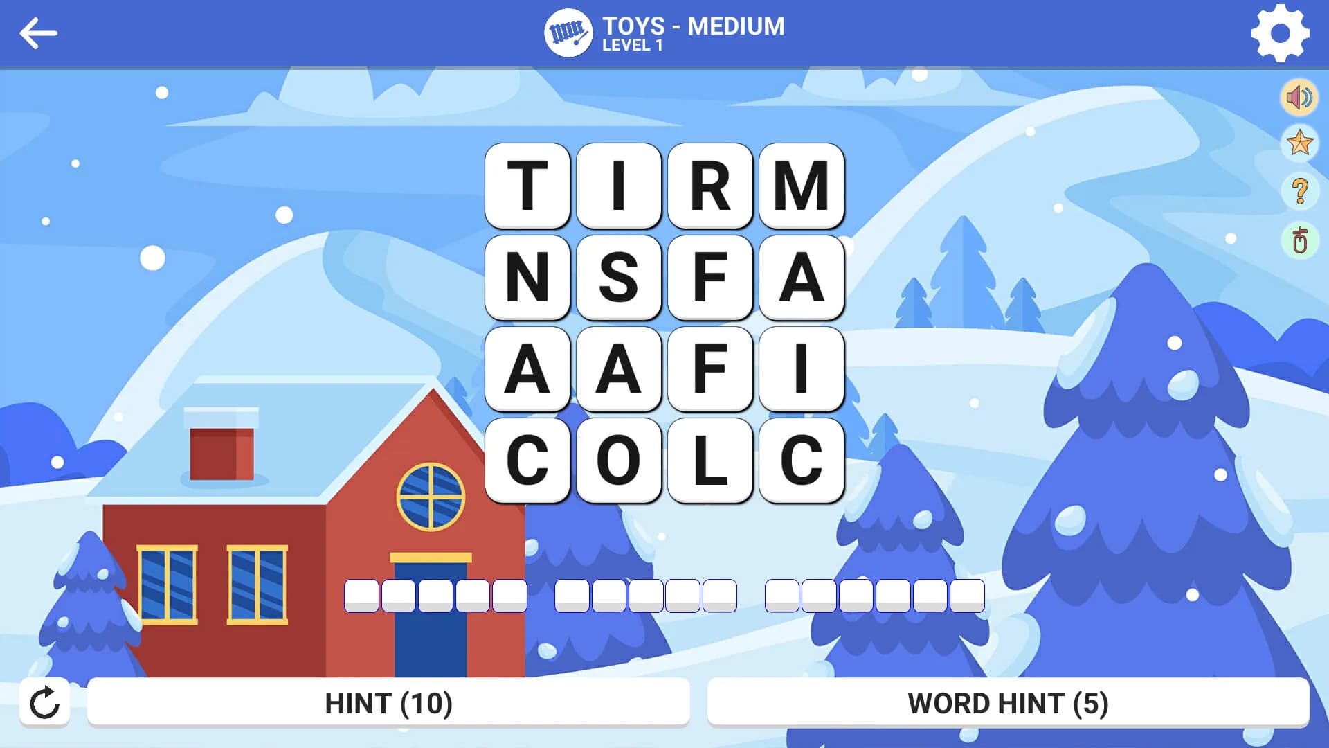 Square Word: Hello Winter!❄️ görsel 3