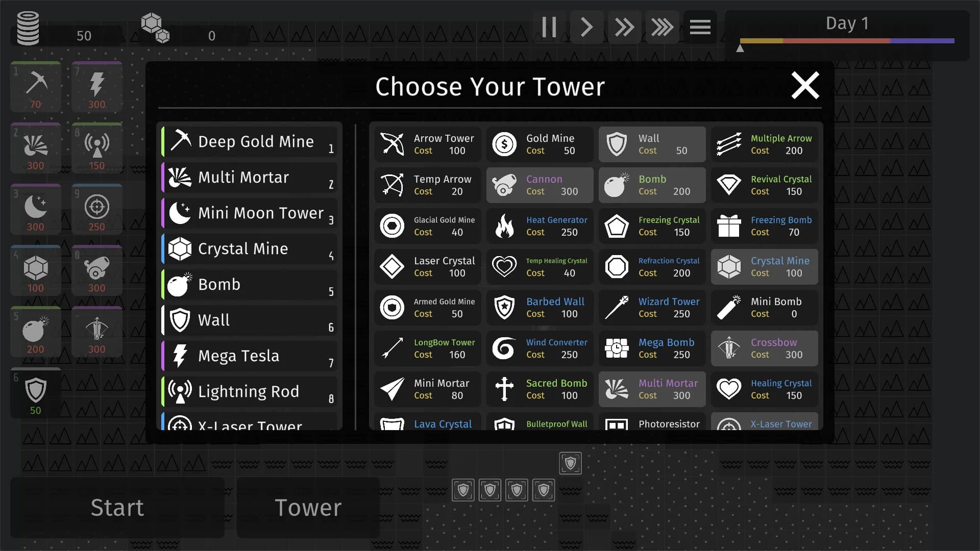极简塔防 - Minimalist Tower Defense görsel 2