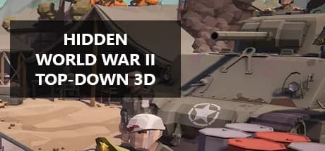 Hidden World War II Top-Down 3D görsel 1