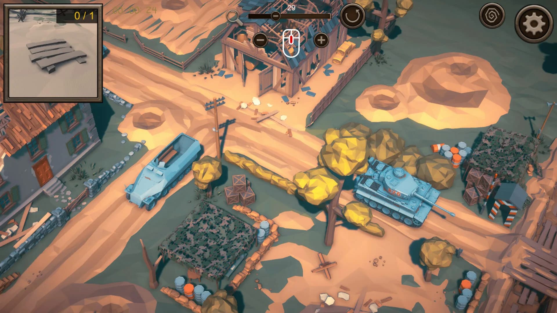 Hidden World War II Top-Down 3D görsel 4